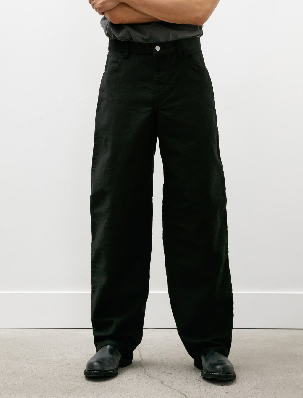 James Coward 5 Pocket Jean Black Moleskin – Neighbour