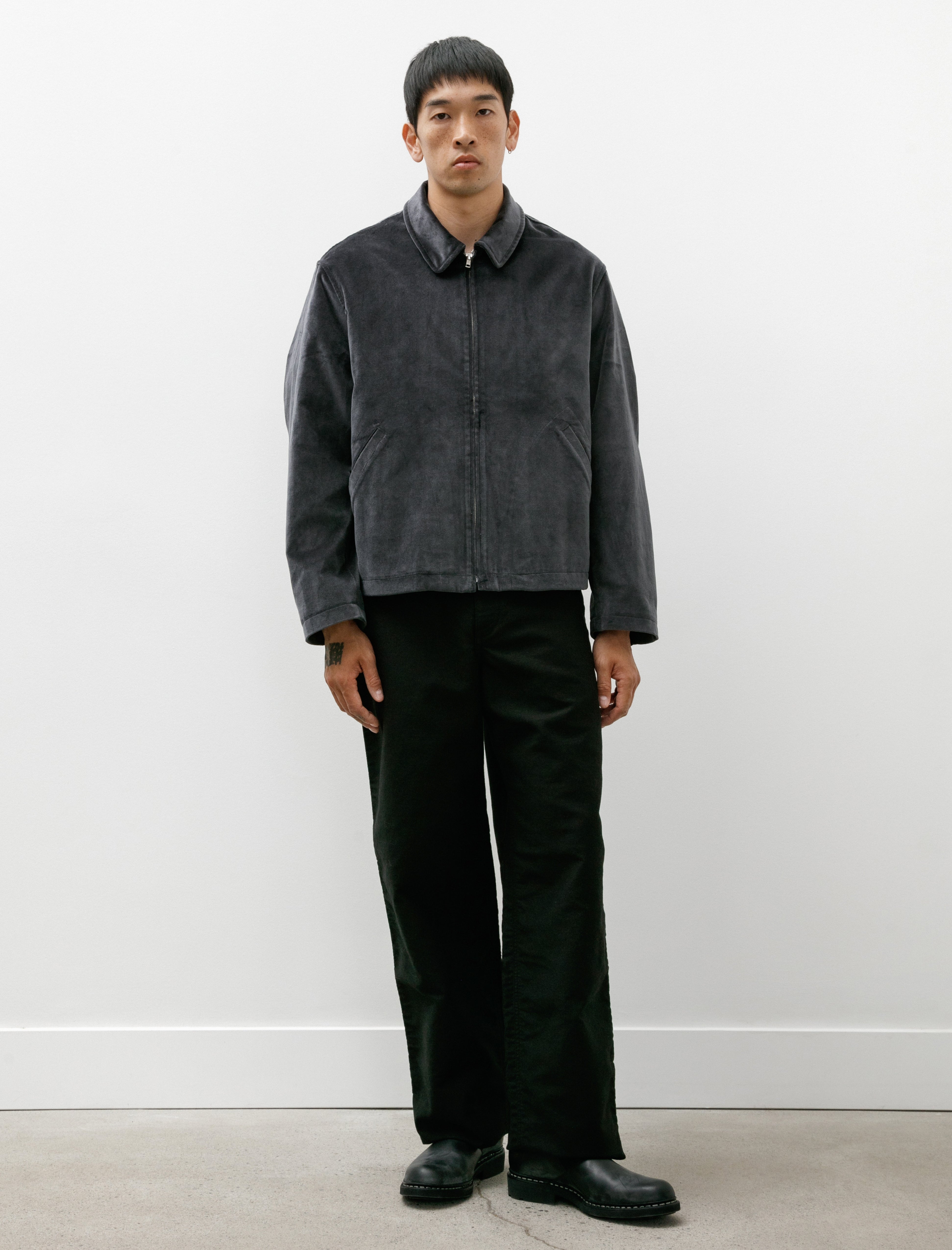 James Coward 5 Pocket Jean Black Moleskin