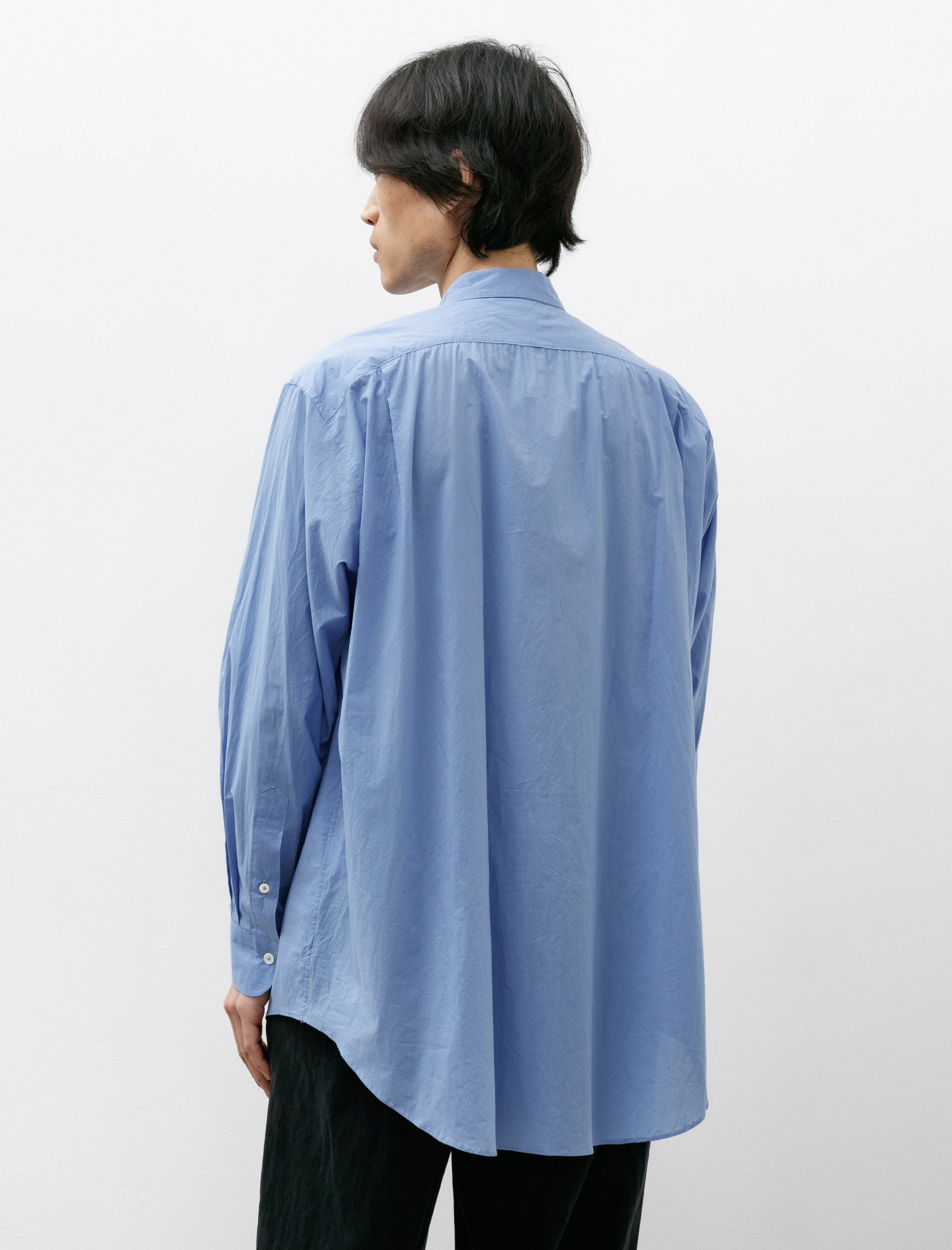 Maatee & Sons Fat Charles Shirt Sax Blue