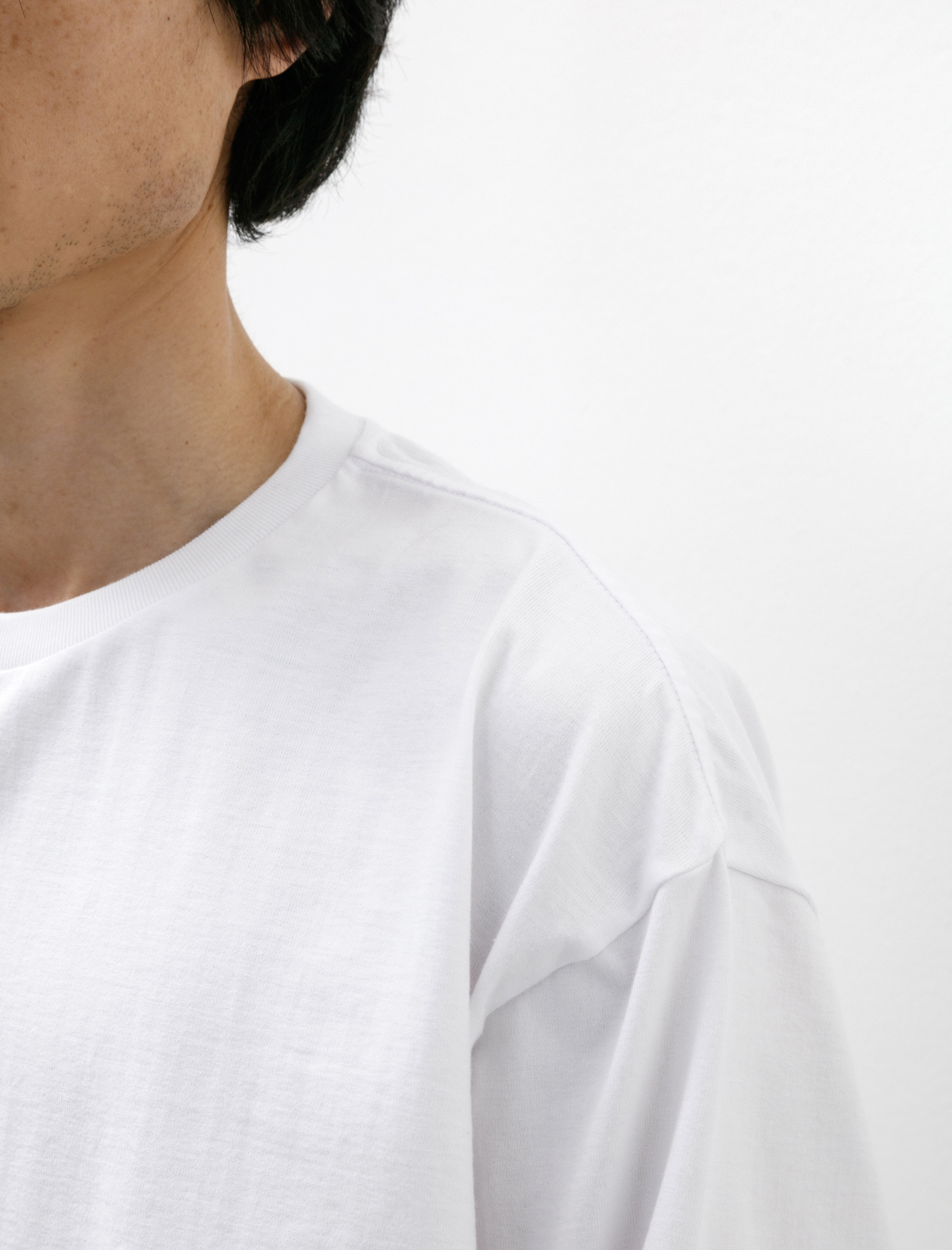 Graphpaper L/S Oversized Tee White