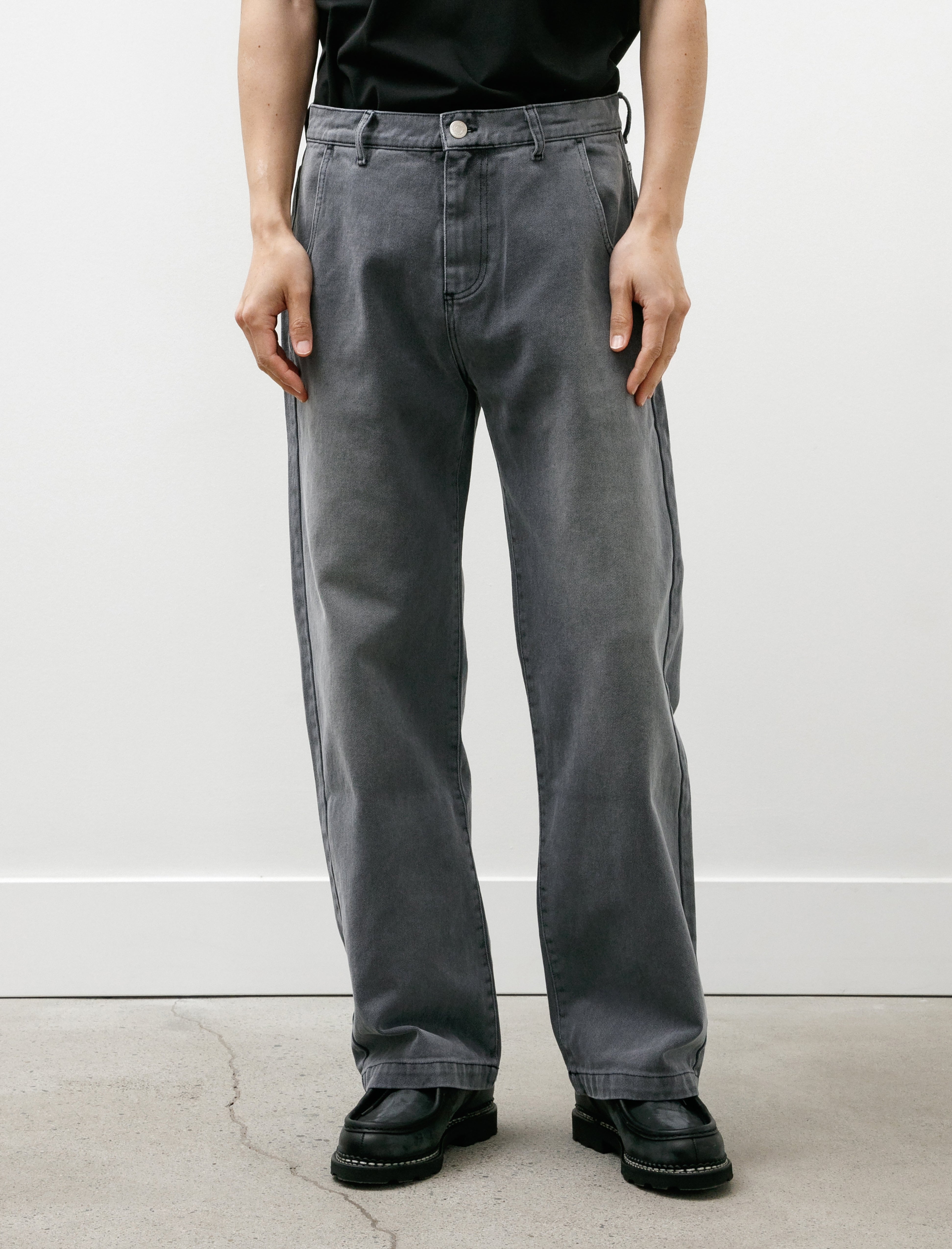 mfpen Straight Cut Jeans Washed Slate