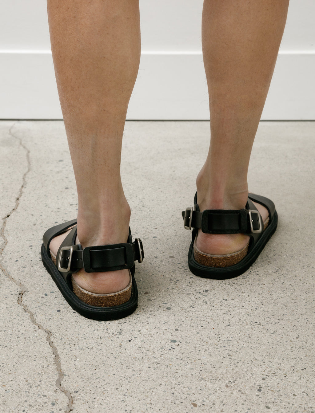 hender scheme サンダル comoli niceness HEUGN Hender Scheme Chameleon Slide Black – Neighbour