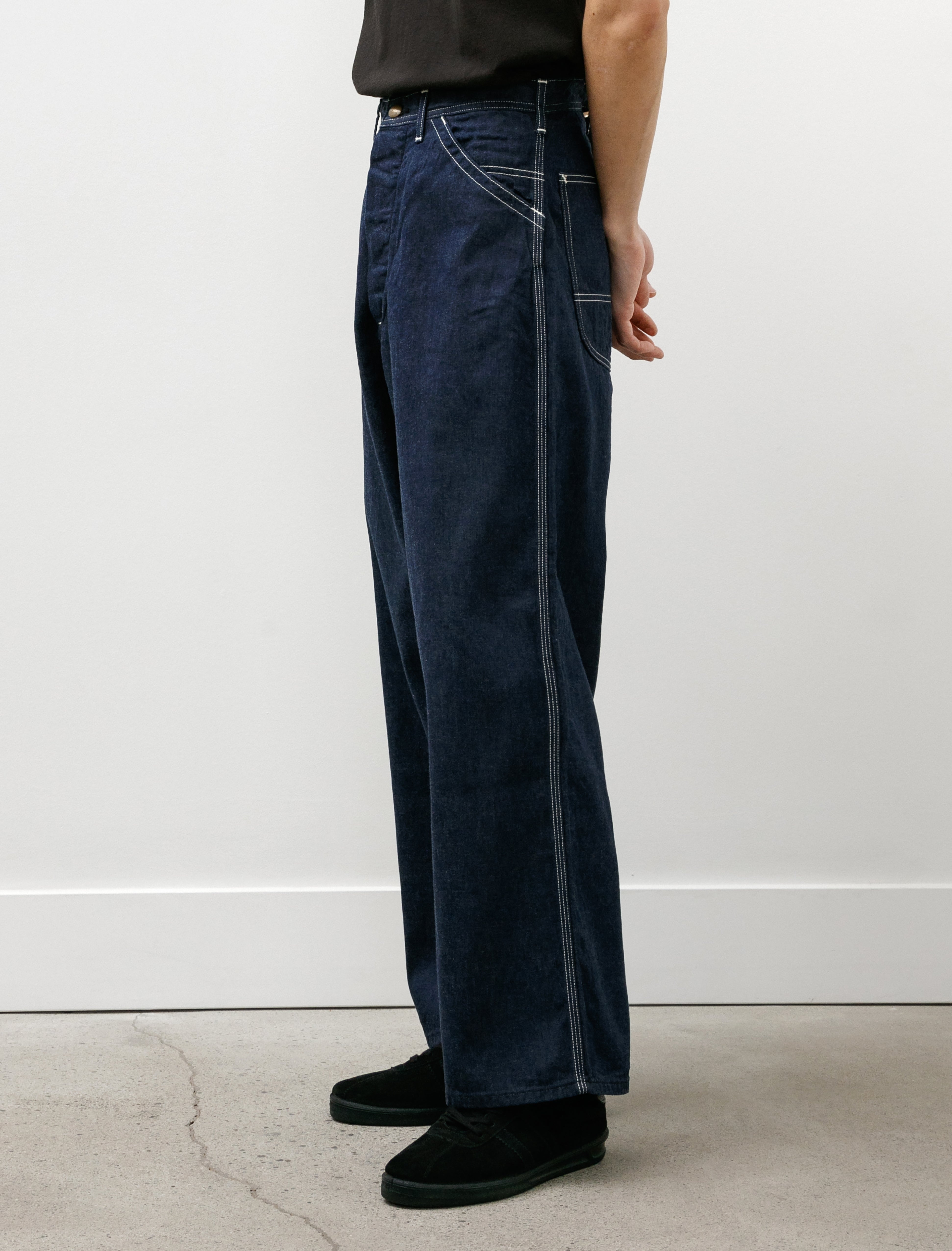 orSlow Wide Fit 30's Painter Pants One Wash