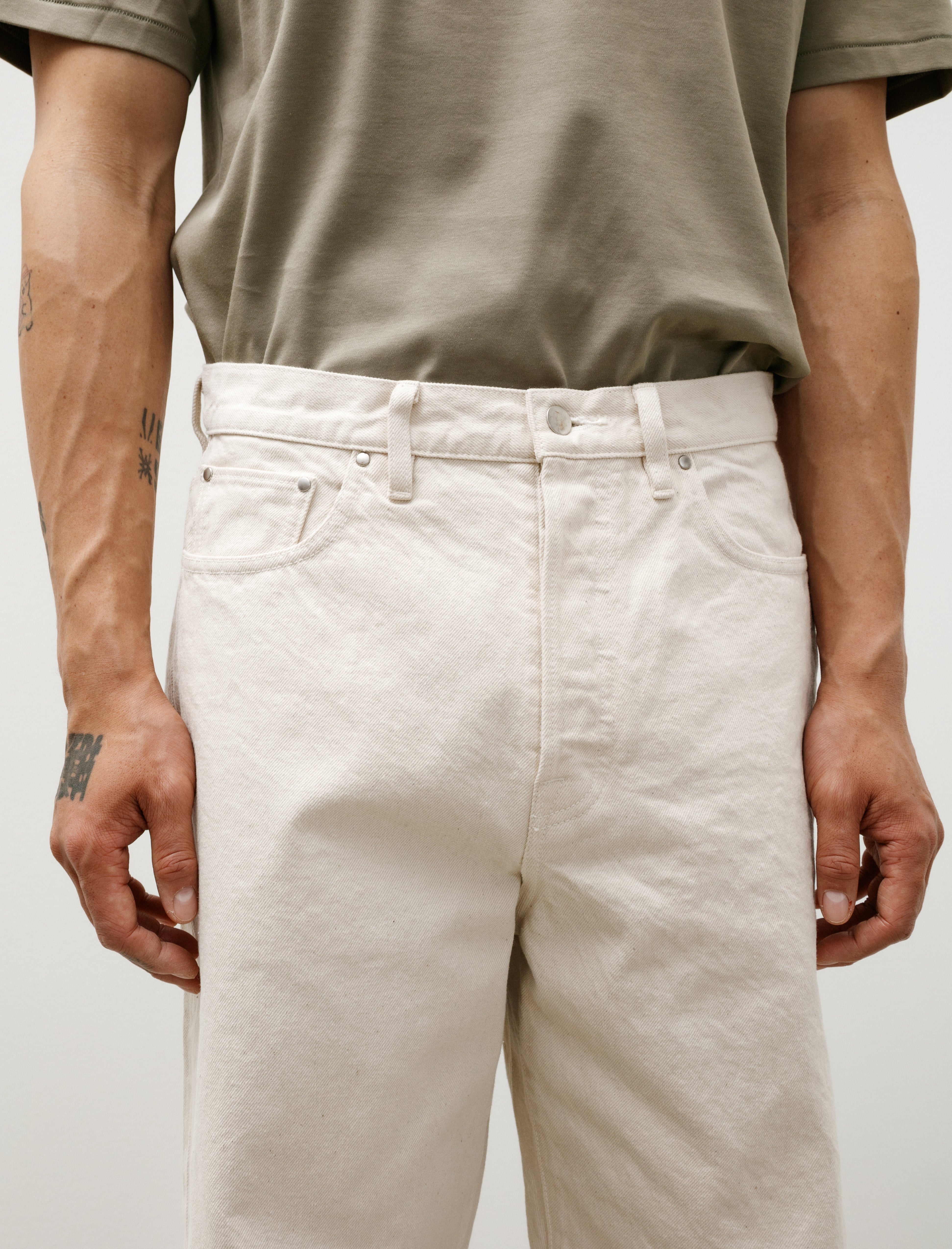 5 Pocket Pants A Off White
