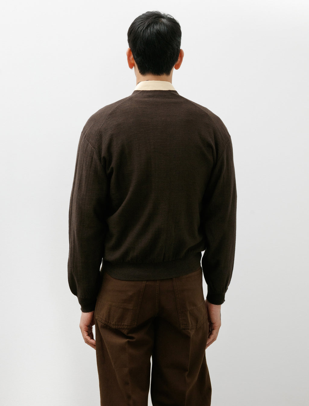 Lemaire Twisted Cardigan Dark Cacao – Neighbour