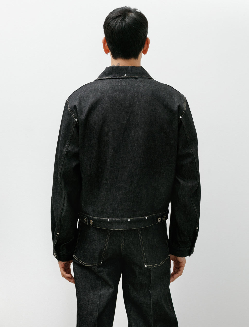 Lemaire Trucker Jacket With Studs Slate – Neighbour
