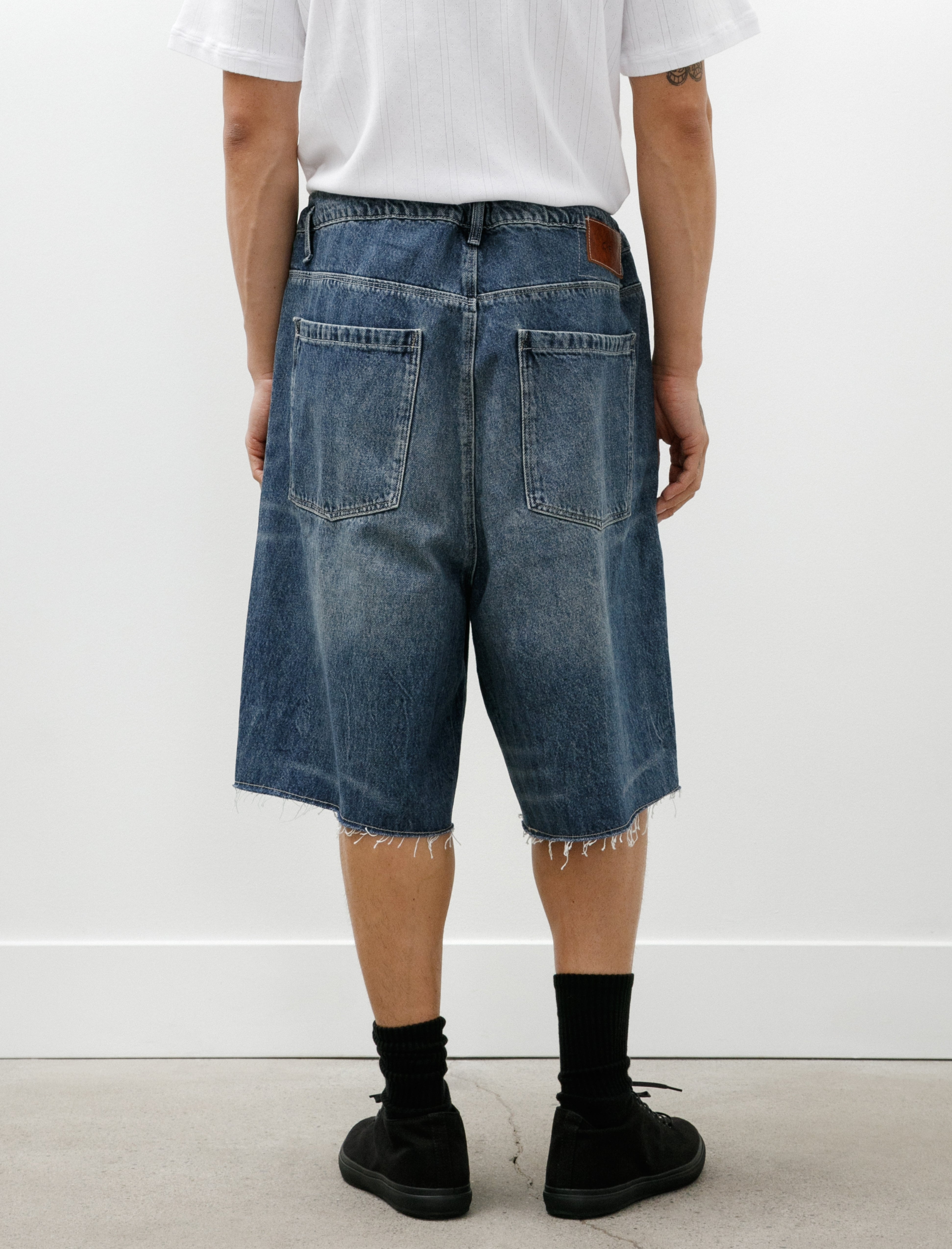 Camiel Fortgens Big Shorts Vintage Wash Denim