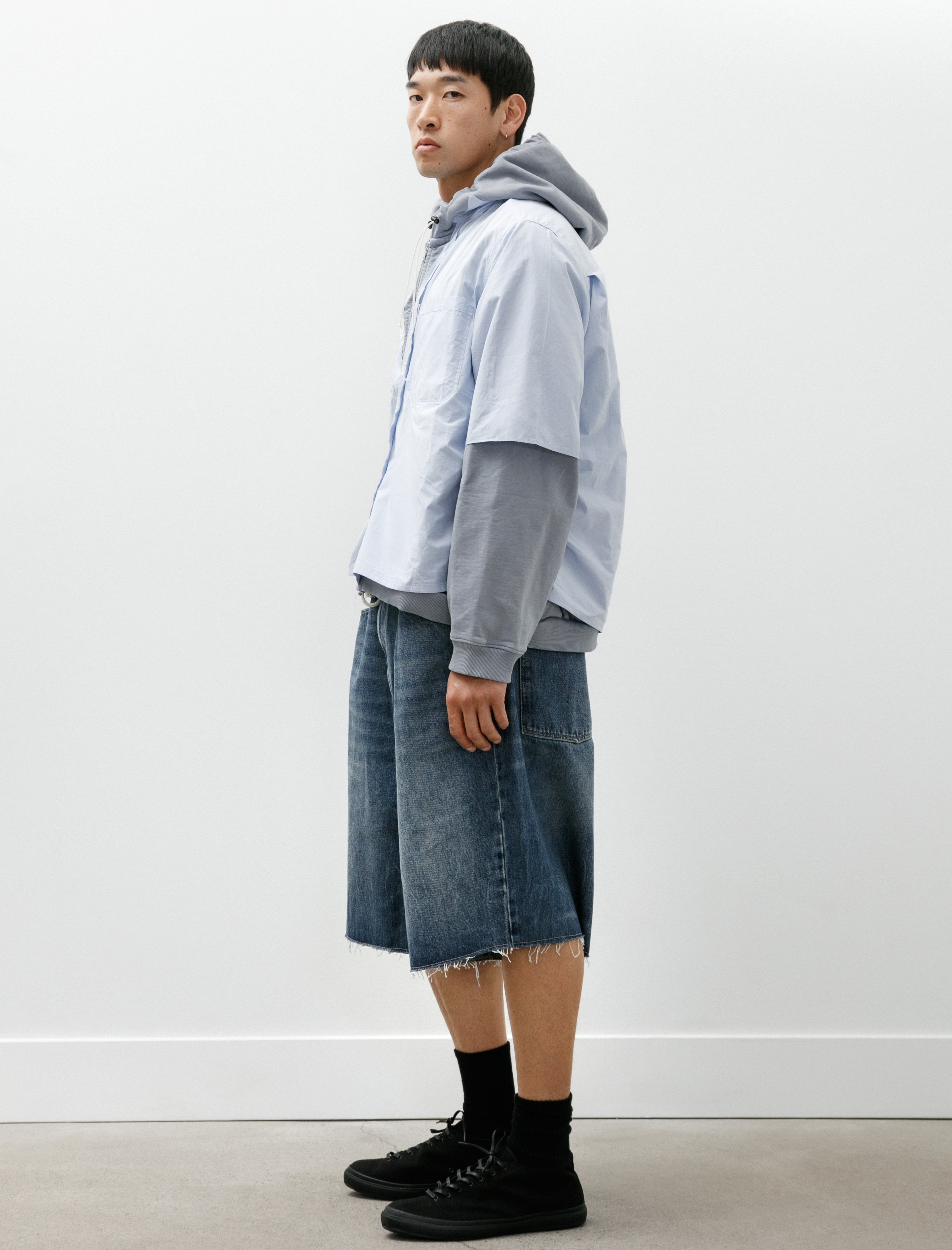 Camiel Fortgens Big Shorts Vintage Wash Denim