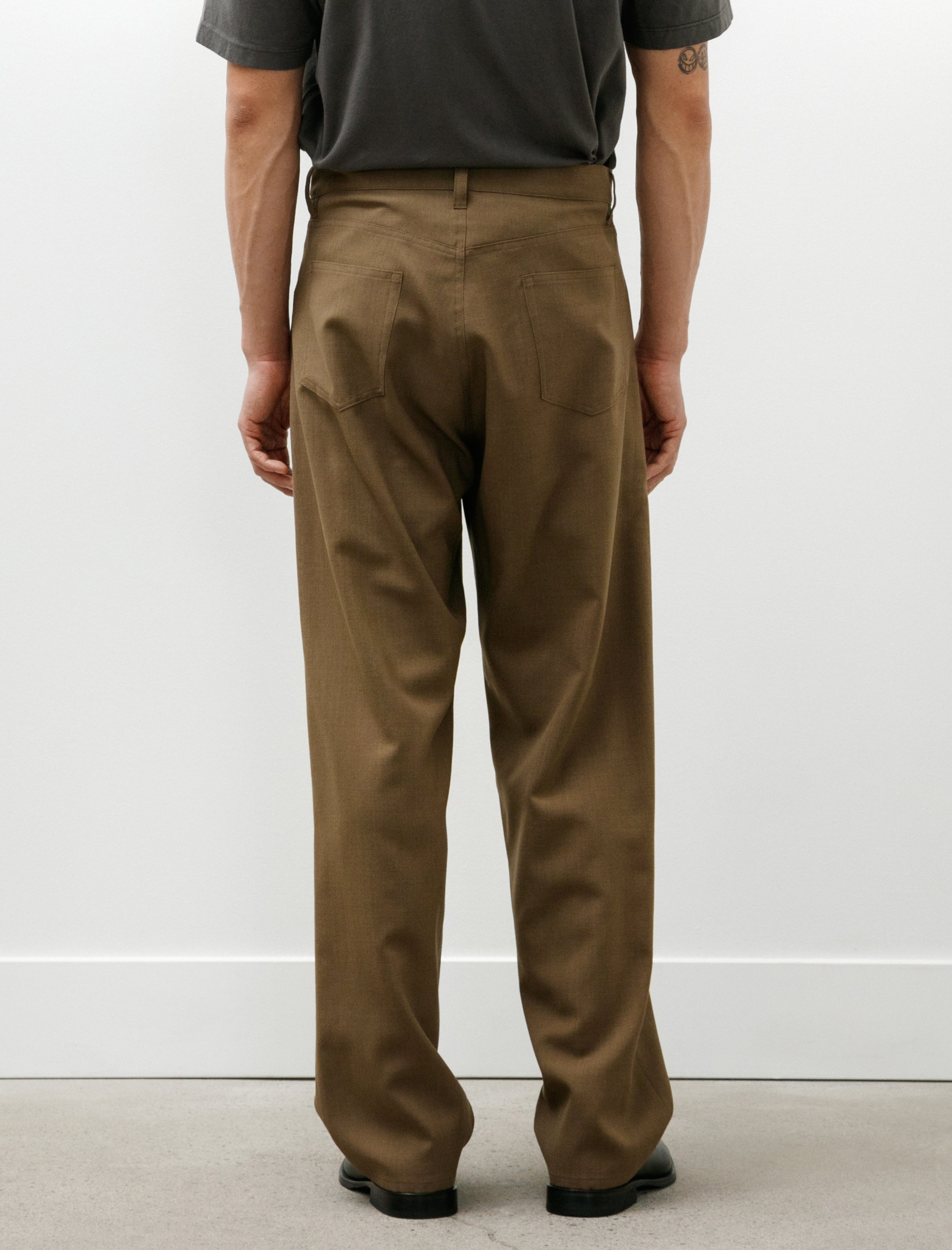 5 Pocket Pants C Brown