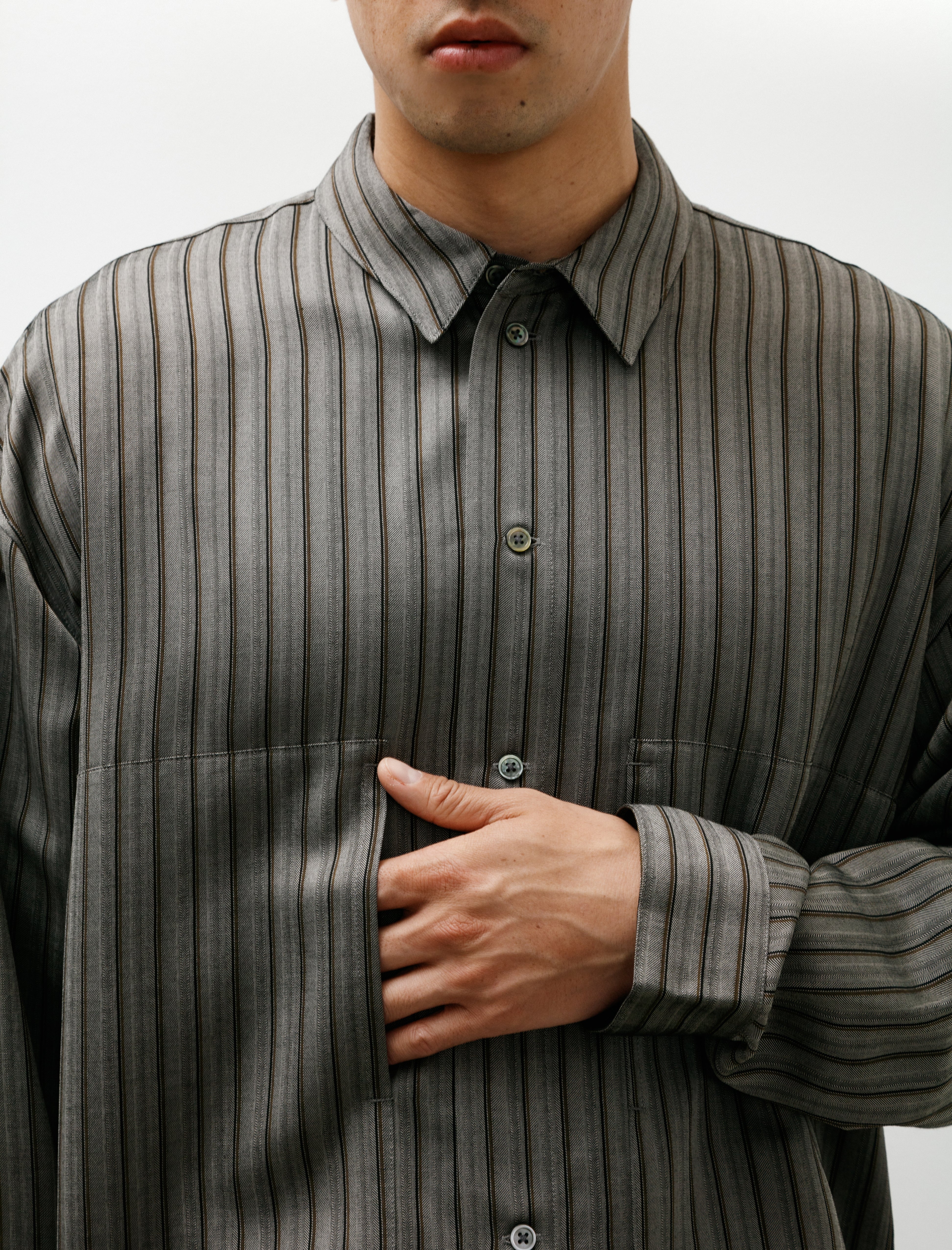 Shirt Jacket B Grey