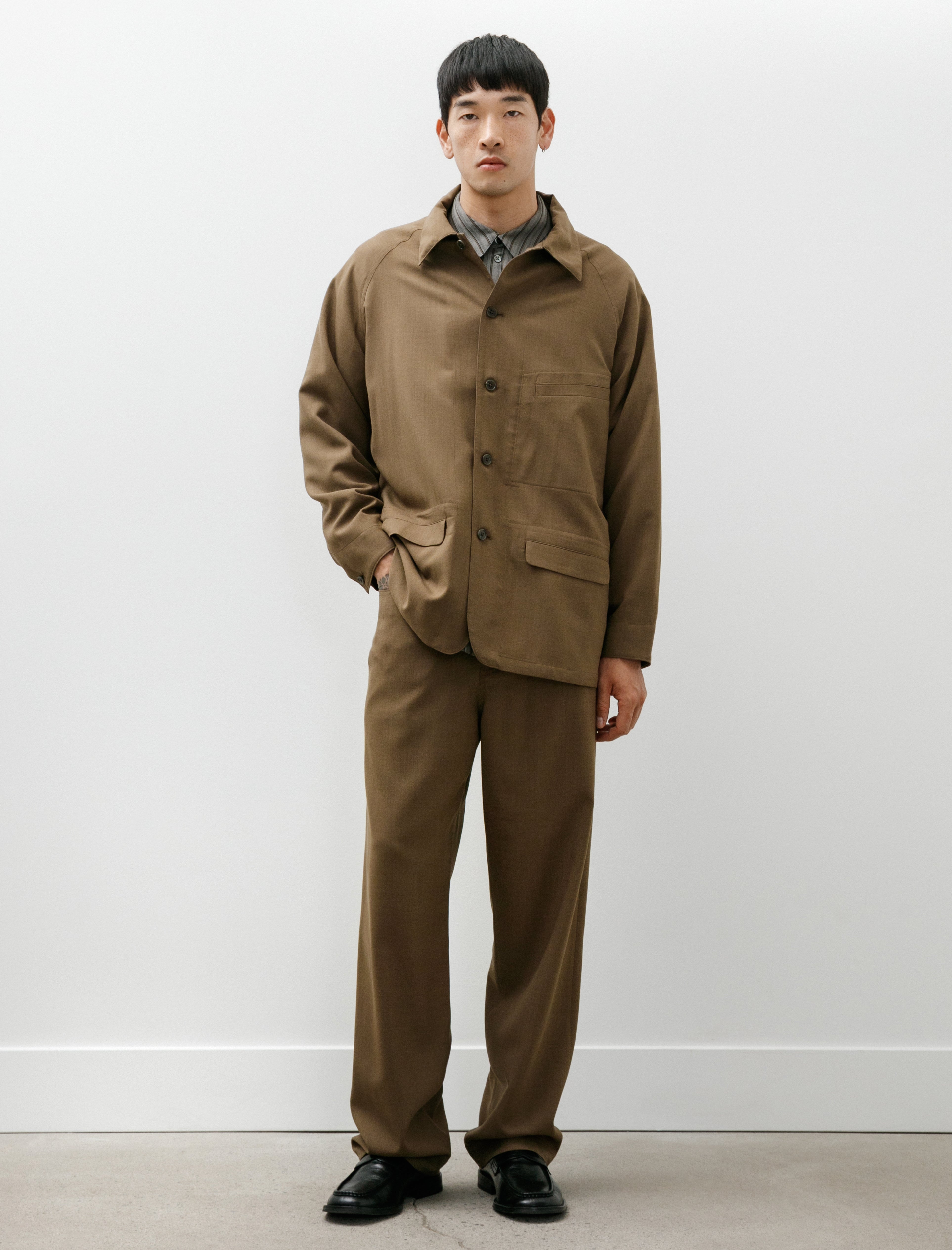 5 Pocket Pants C Brown