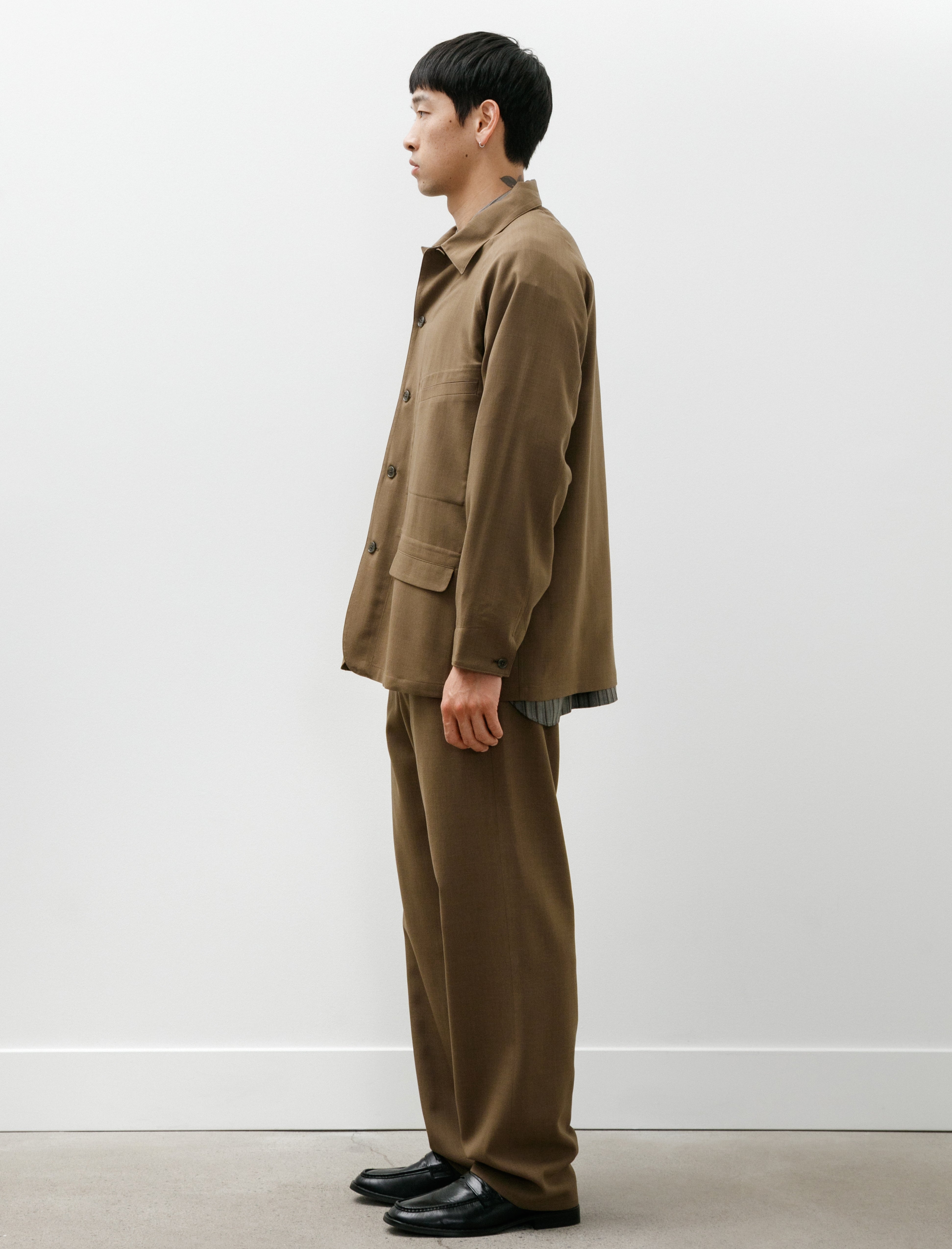 Coverall Jacket C Brown