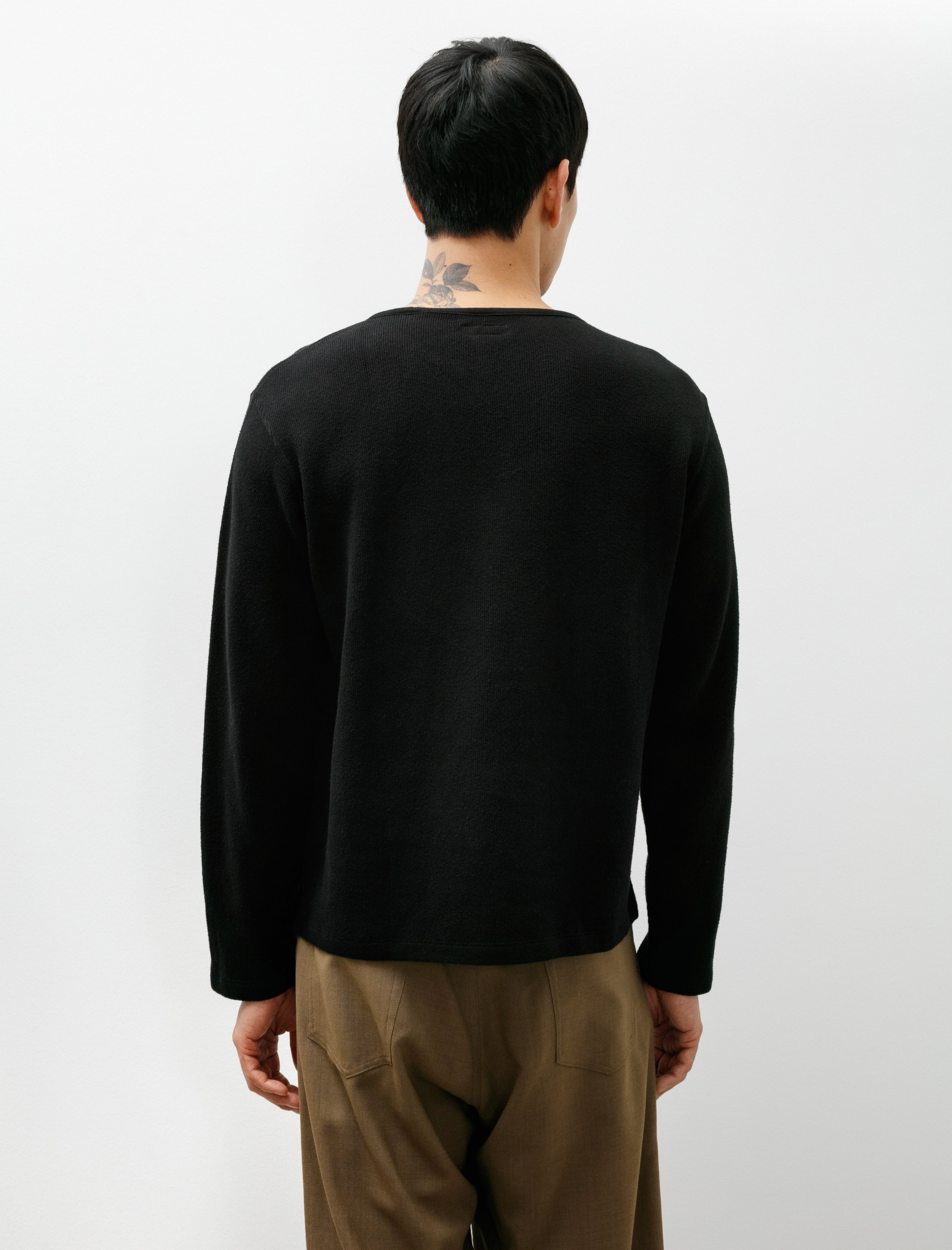 Lady White Co. Ring Sweater Black