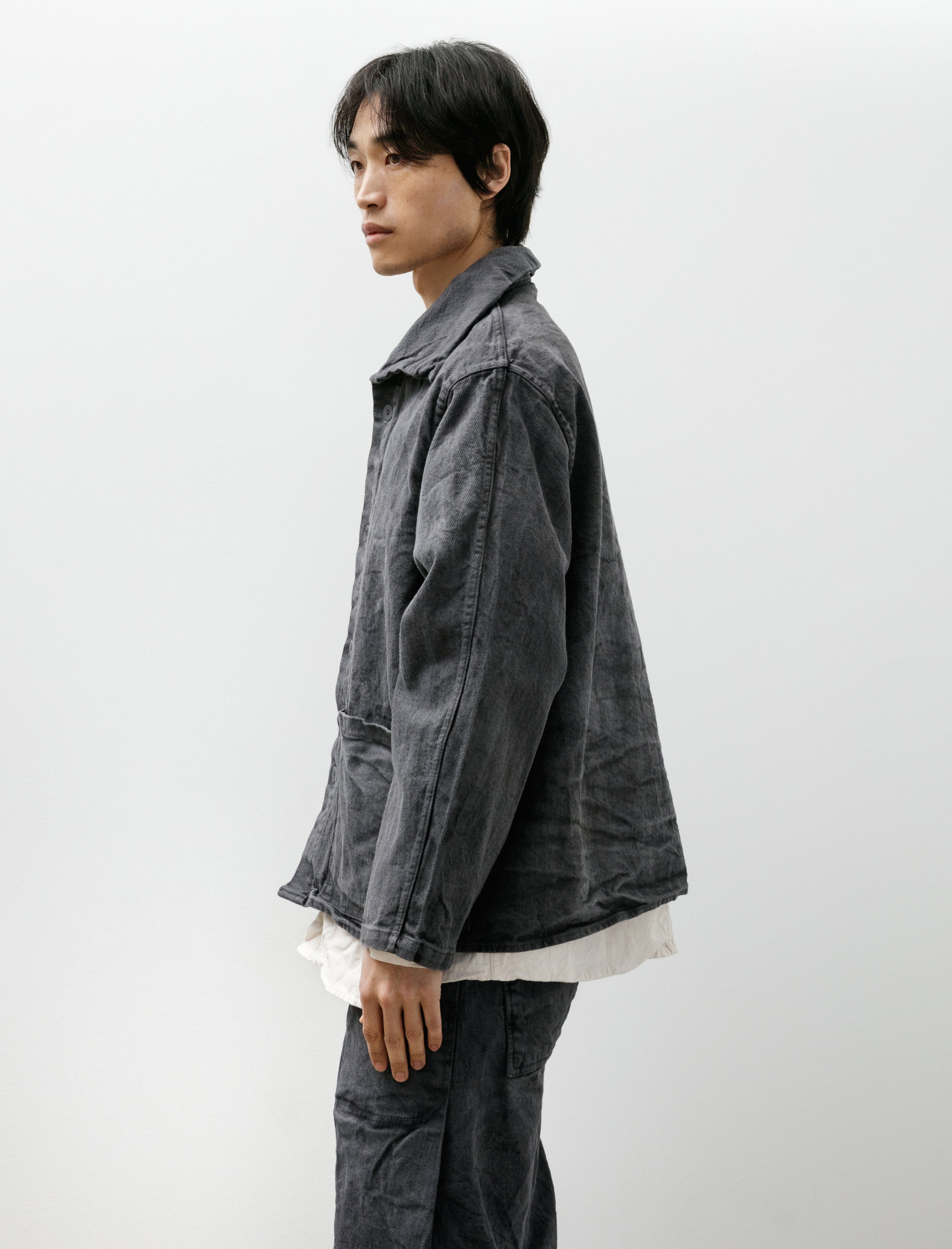 Tender 931 Scout Jacket Cotton Blackout Grey Logwood