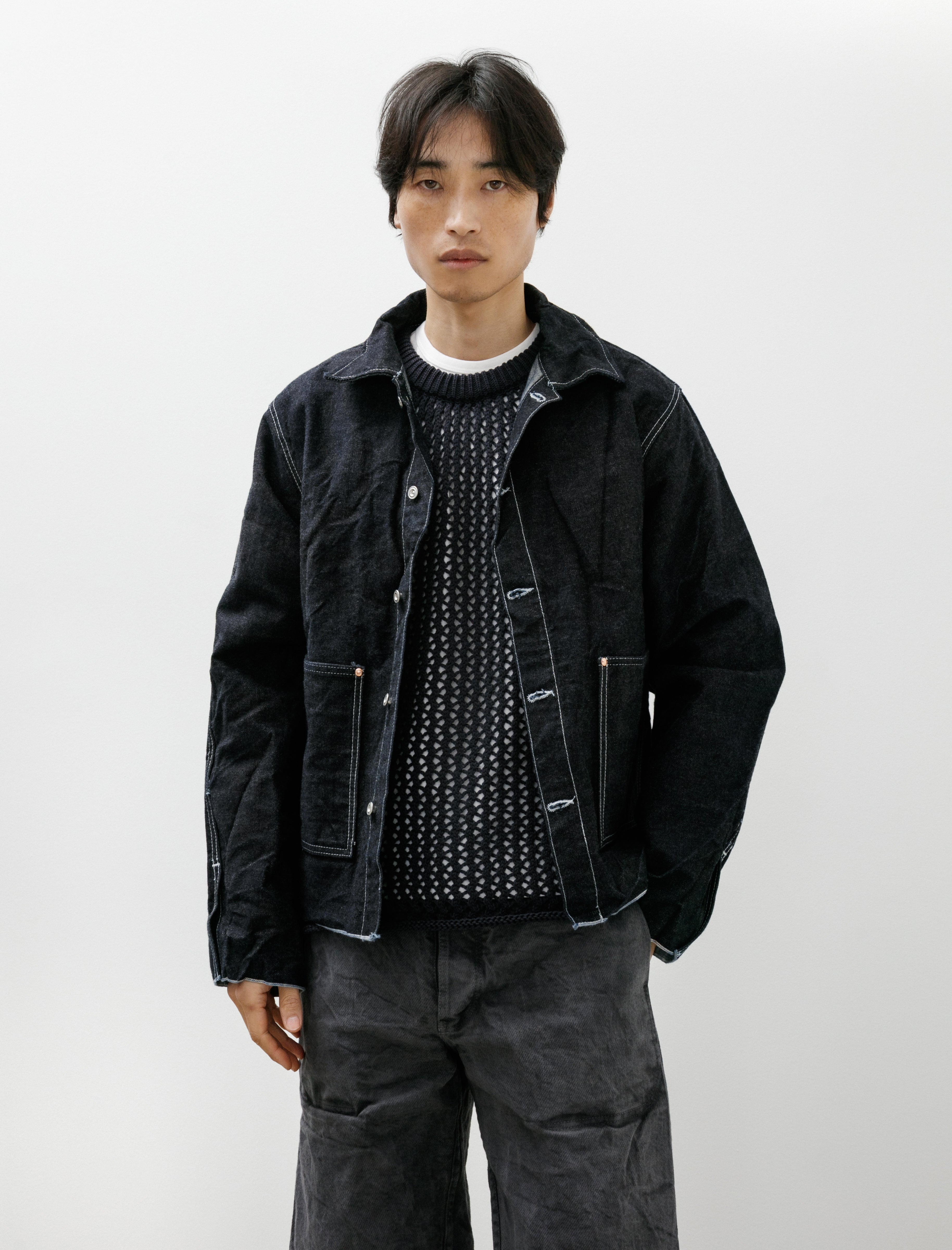 Tender 904 Cross Cut Jean Jacket 16oz Rinsed
