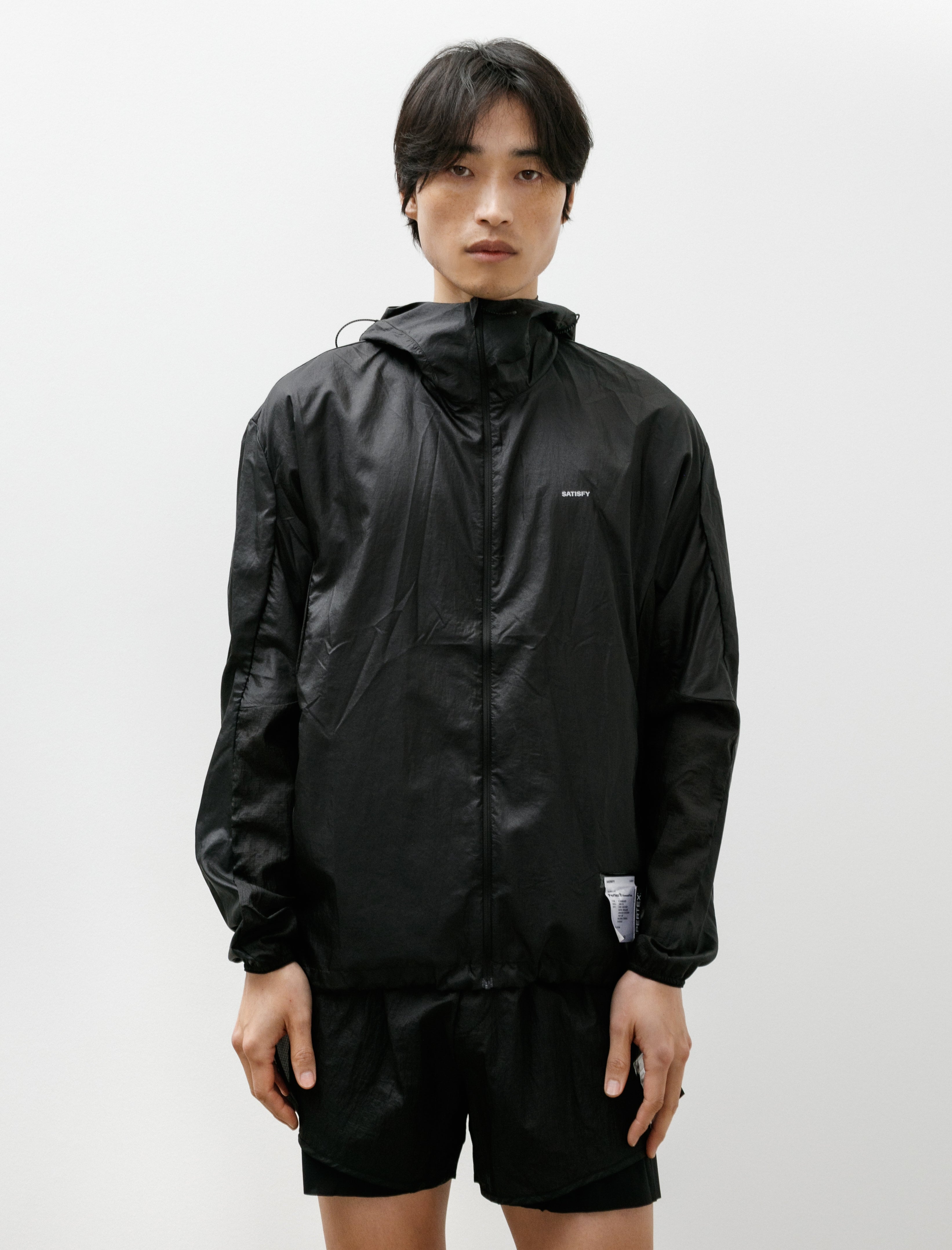 Satisfy Pertex Diamond Fuse Windbreaker Black