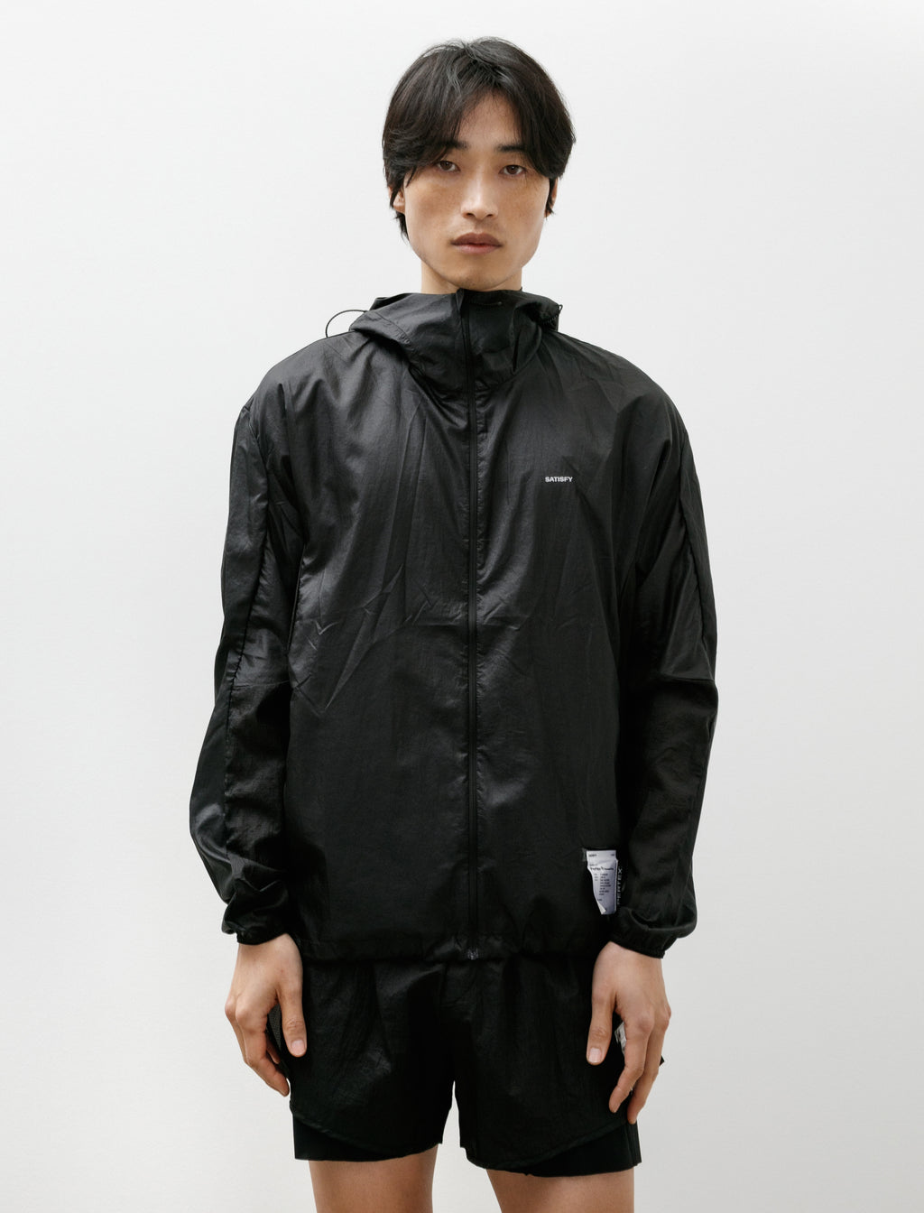 Satisfy Pertex Diamond Fuse Windbreaker Black – Neighbour