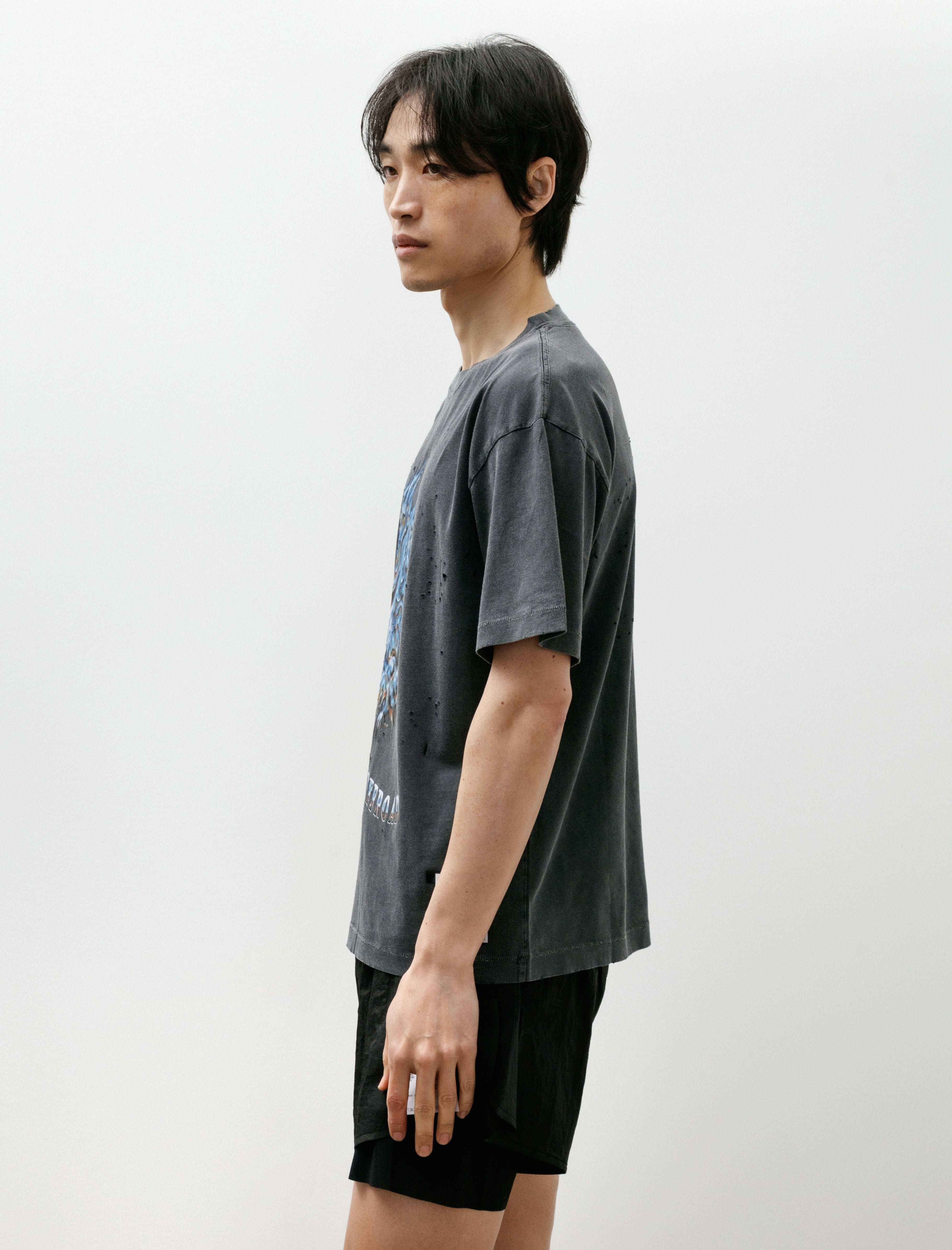 Satisfy MothTech T-Shirt Aged Black