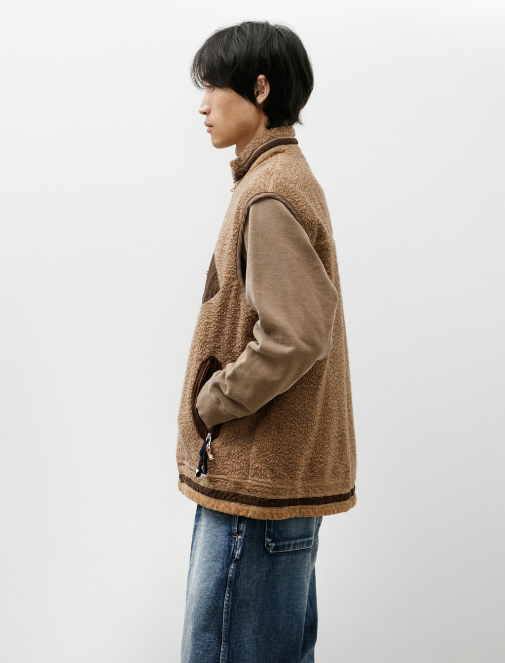 Cottle Sunset Pile Vest Yak Sally Coyote Kakishibu – Neighbour