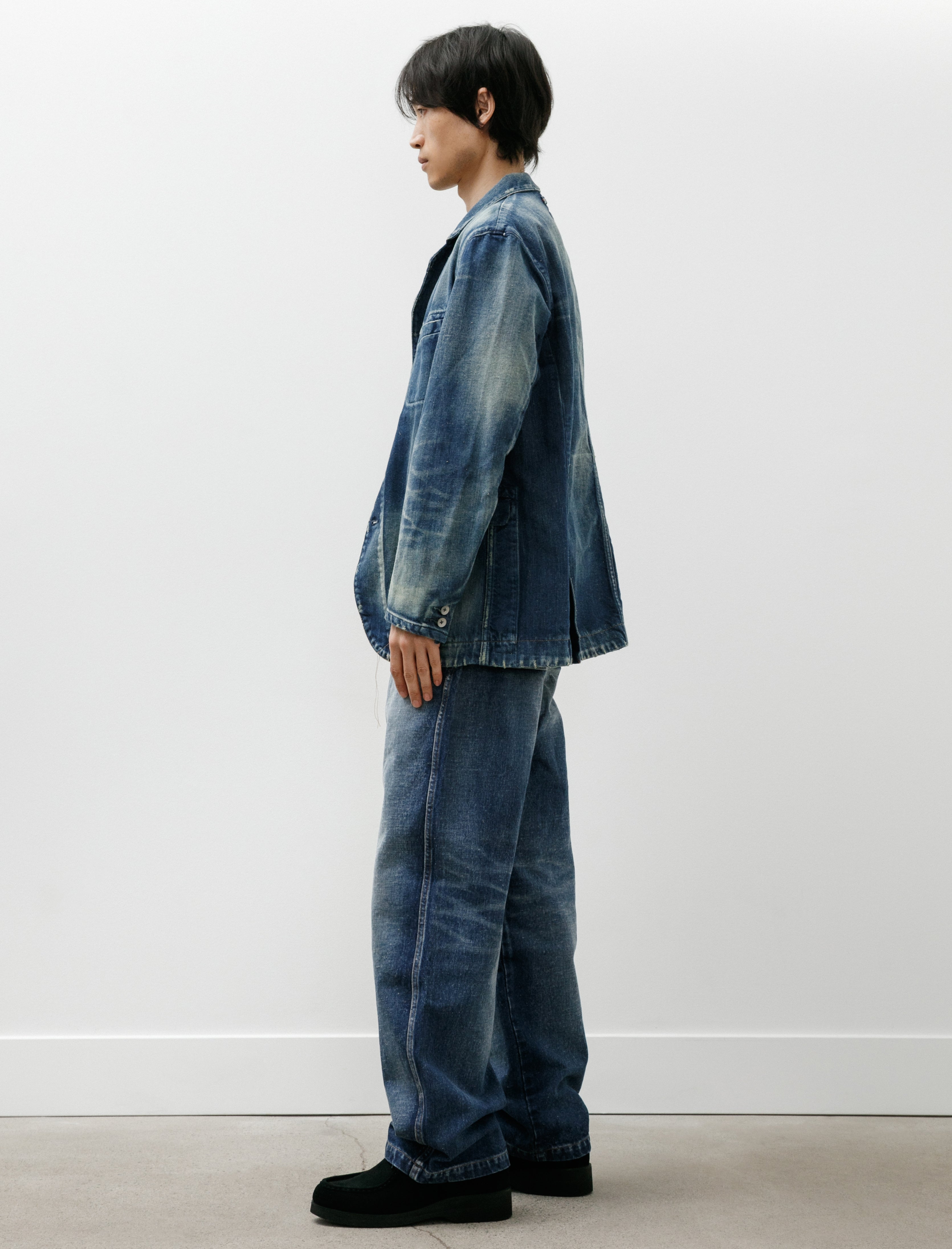 Cottle Dear Denim AOR Jacket Dark Indigo