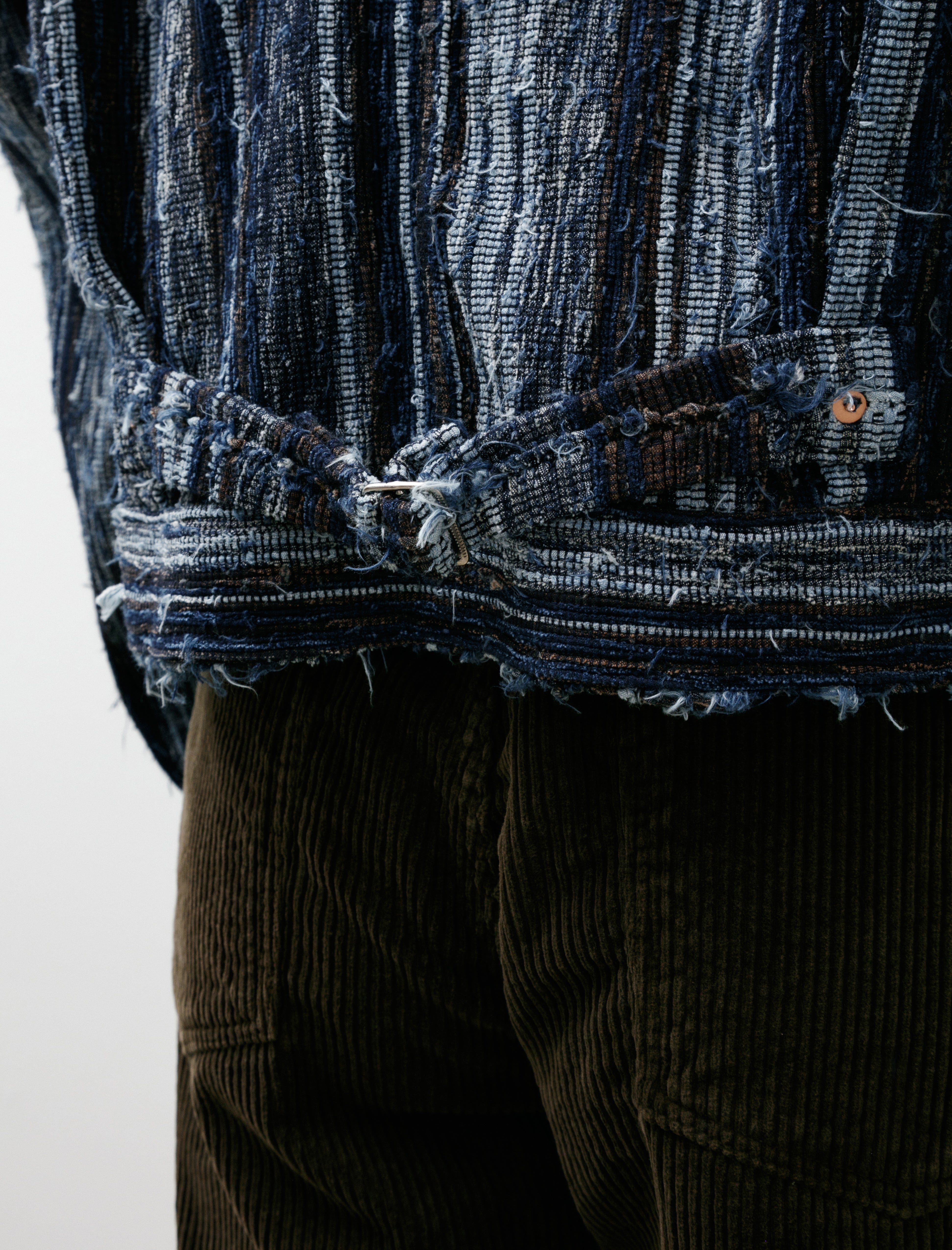 Cottle C.T.L Neo Type 1st Sakiori Jacket Tsuzure Indigo