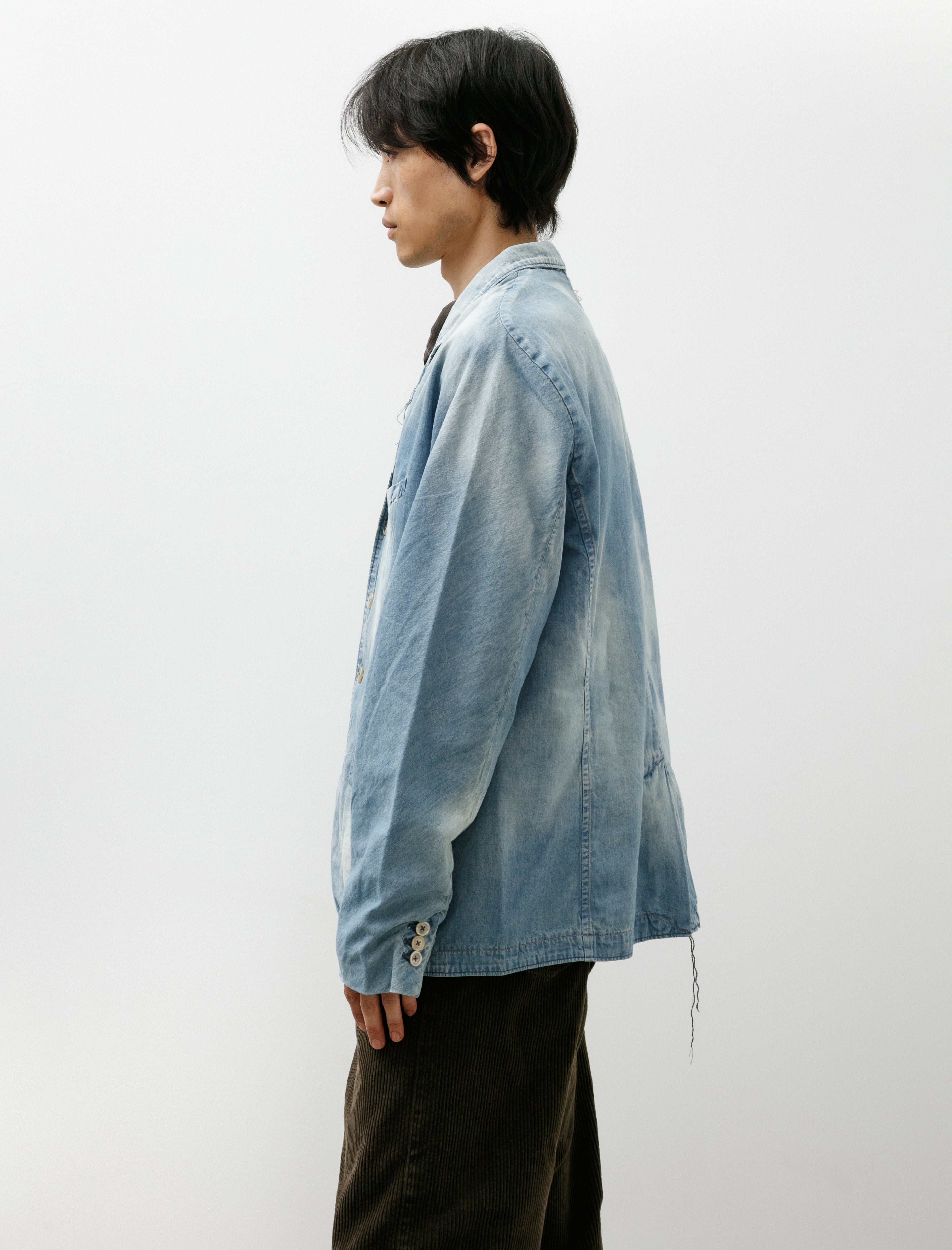 Cottle Dear Denim Zen Jacket 8oz Light Indigo