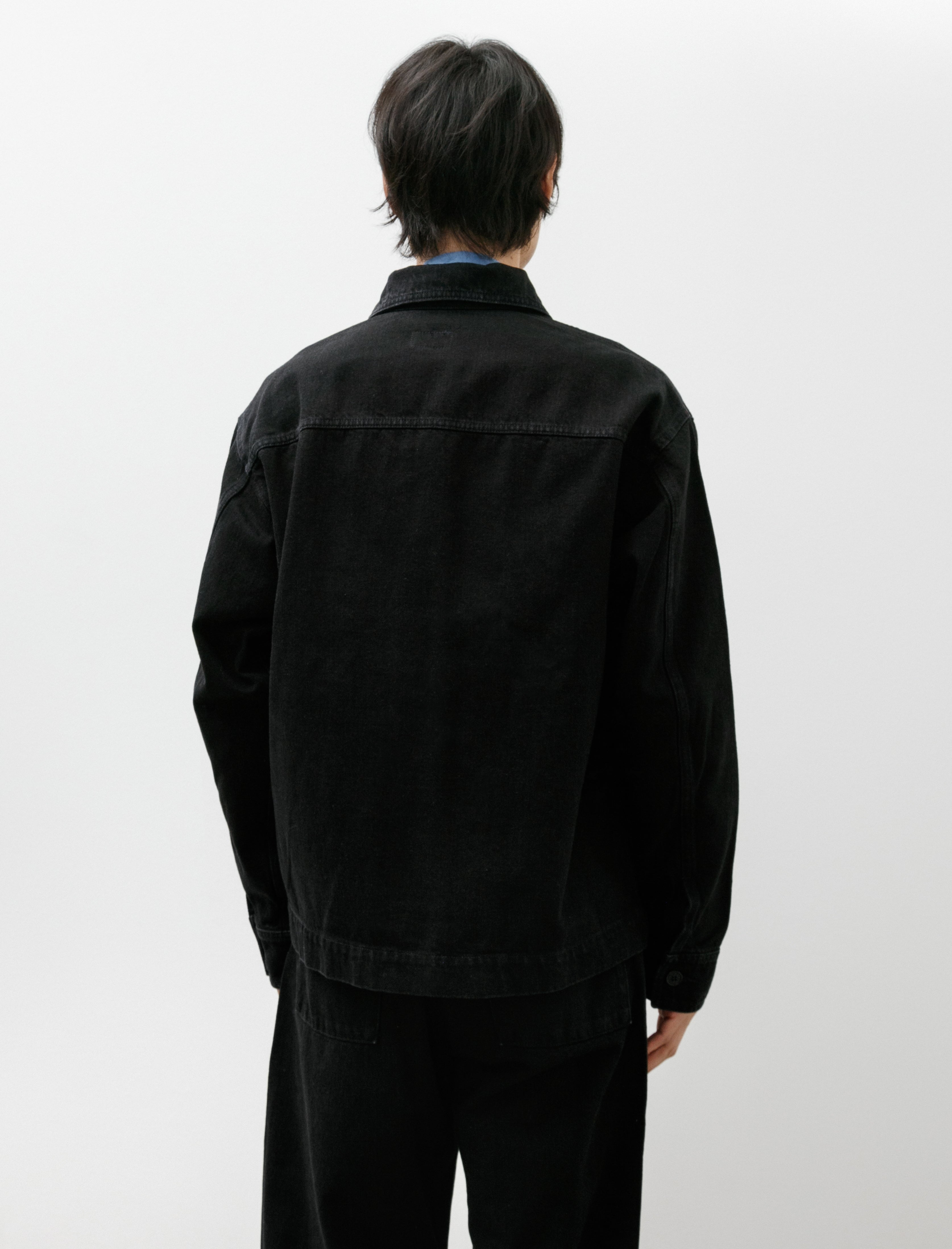 Arpenteur Lux J Mid Weight Denim Washed Black