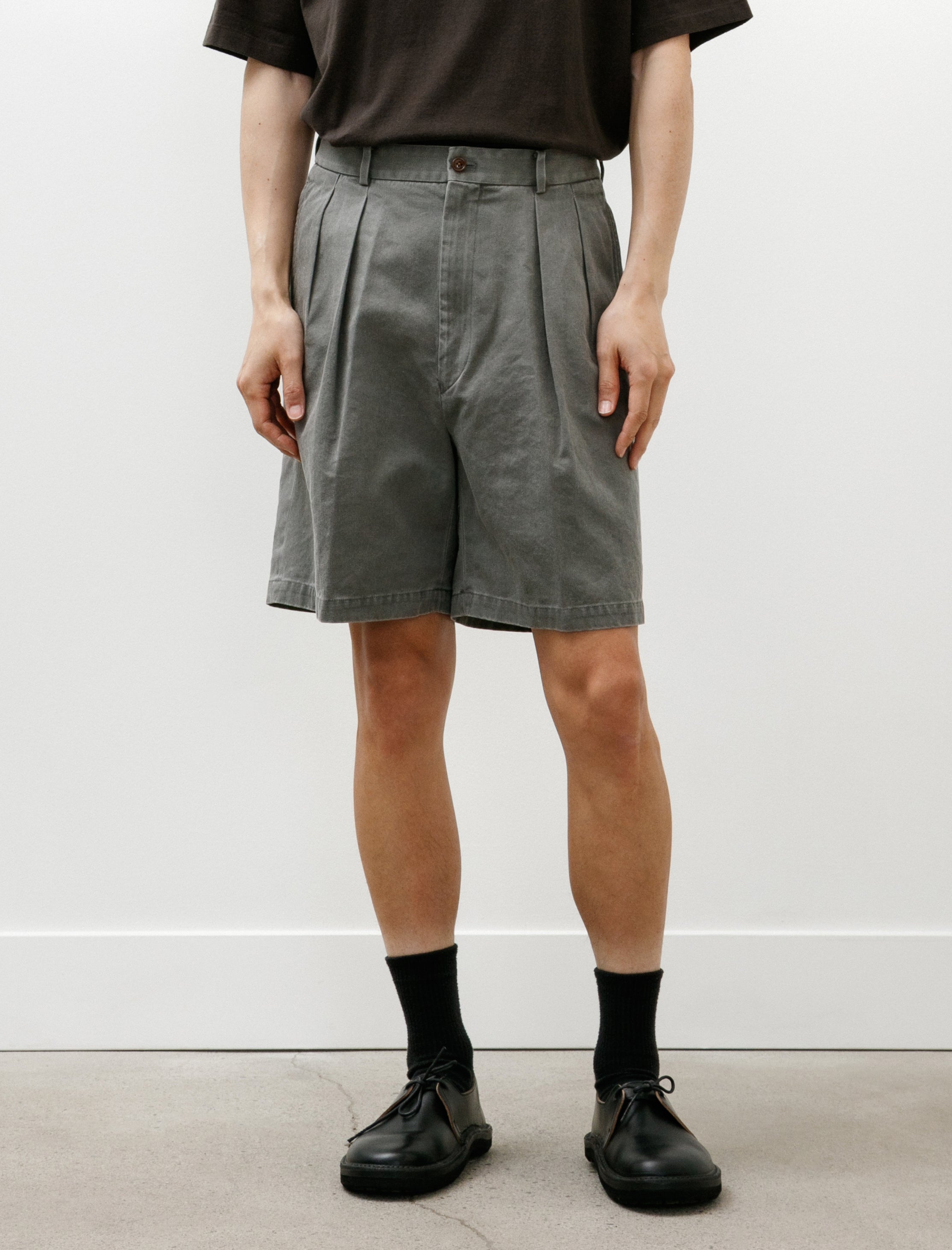 Neat Chino Shorts Light Fade Grey