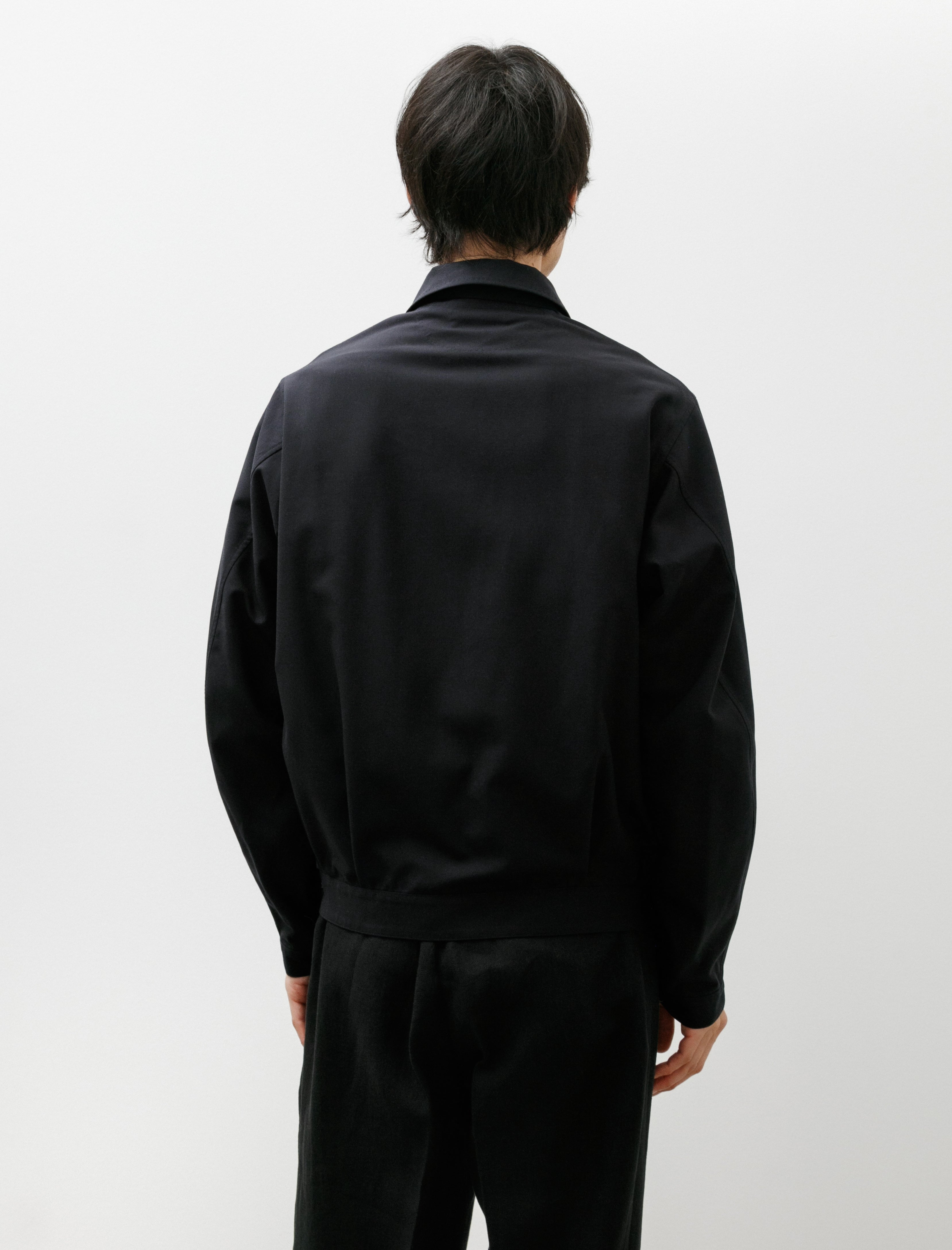 Maatee & Sons Jumper Jacket Silk Navy