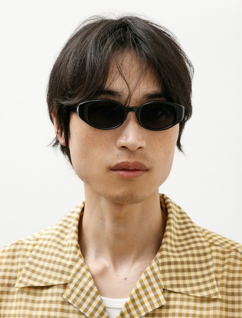 Auralee Sunglasses 002R Black – Neighbour