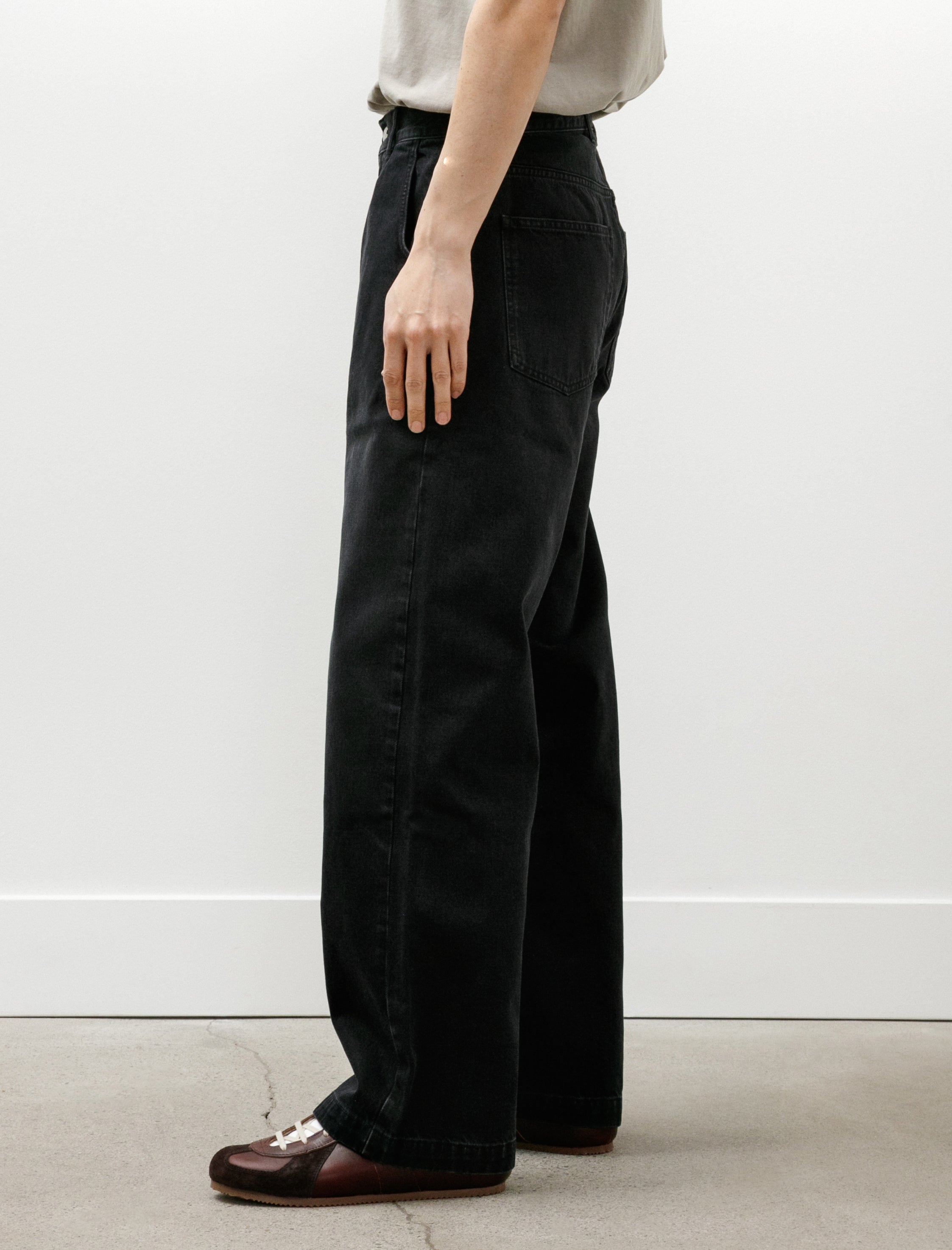 mfpen Straight Cut Jeans Faded Black