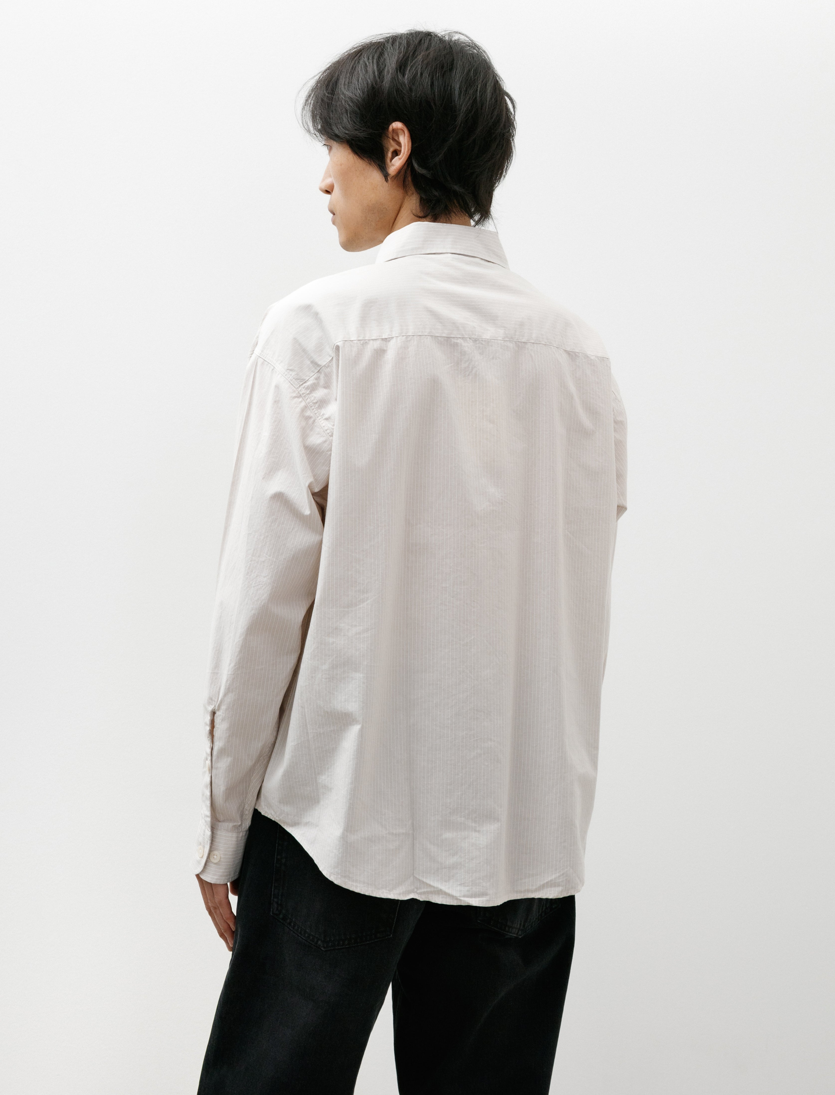 mfpen Exact Shirt Pale Office Stripe