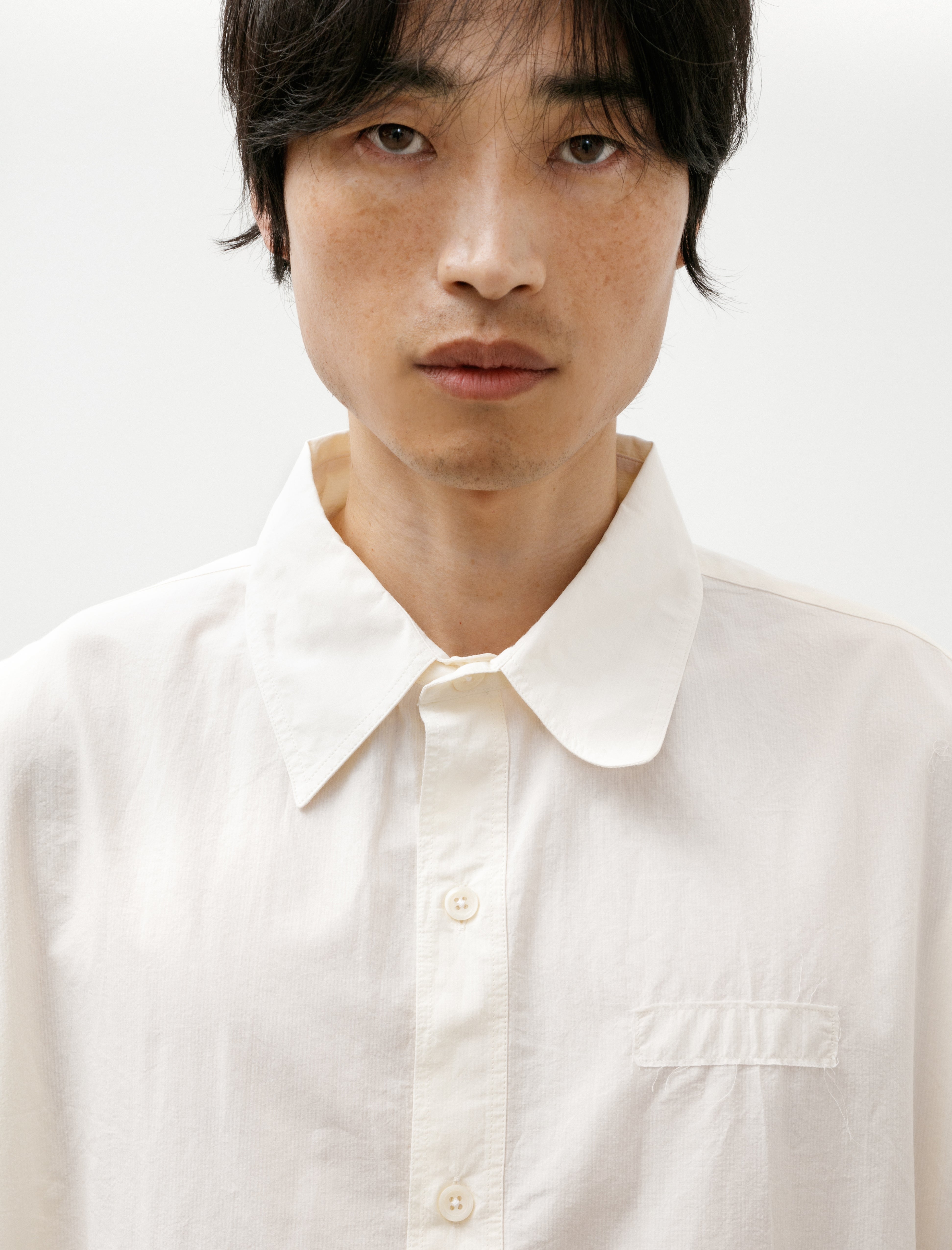 mfpen Essay Shirt Off White Micro Check