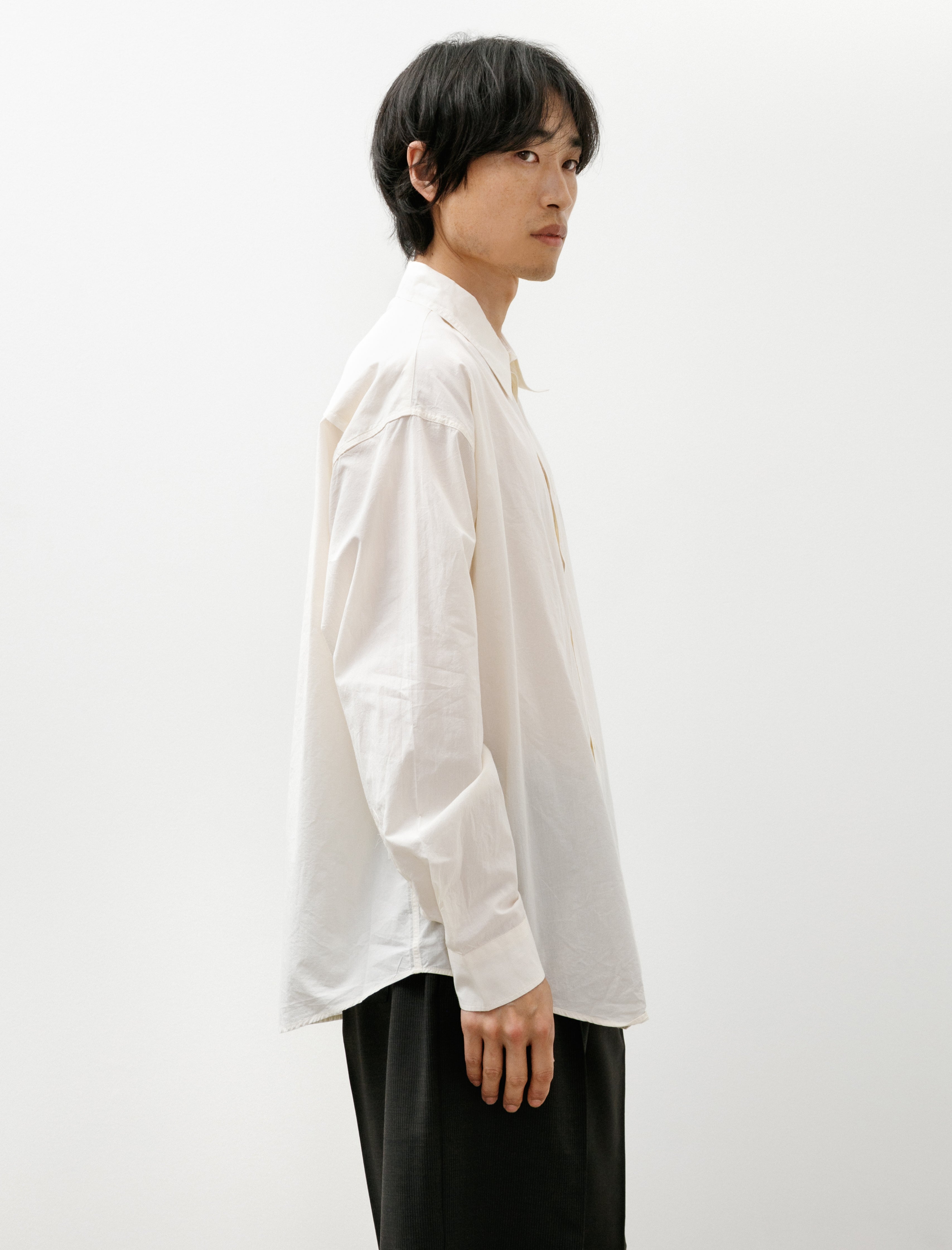 mfpen Essay Shirt Off White Micro Check