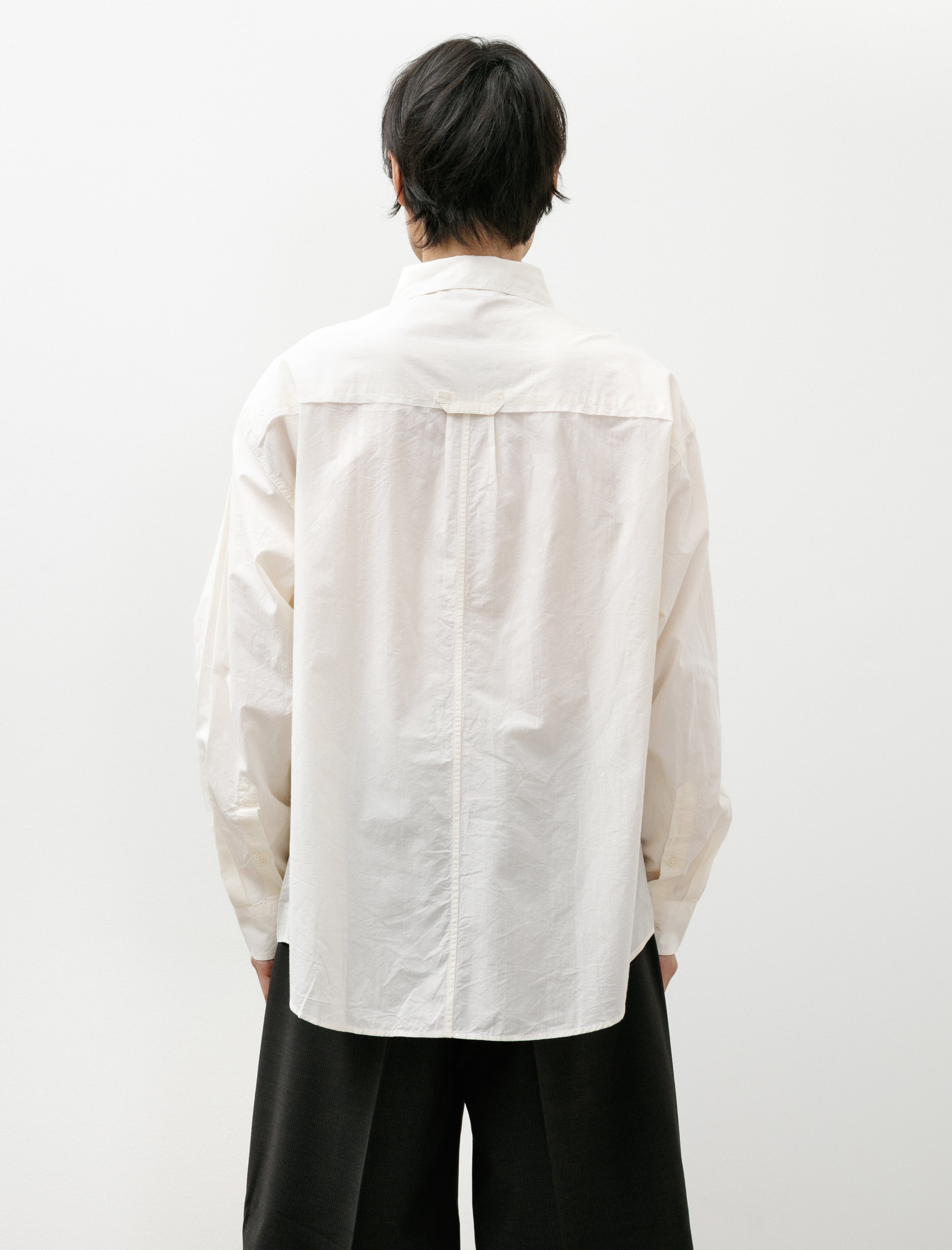 mfpen Essay Shirt Off White Micro Check