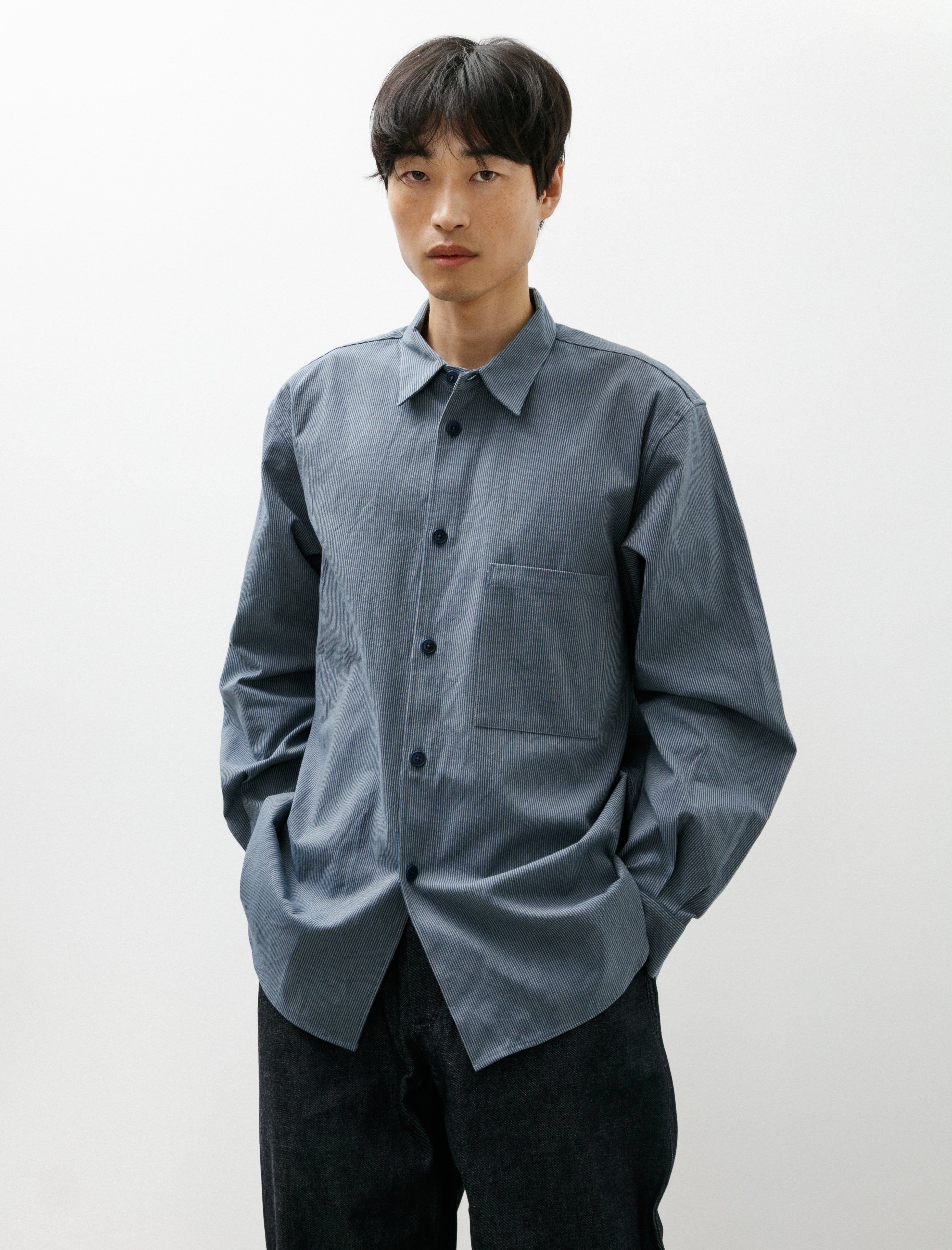 MAN-TLE R21 Shirt-8 Weather Shirt PK Petrol Oxford