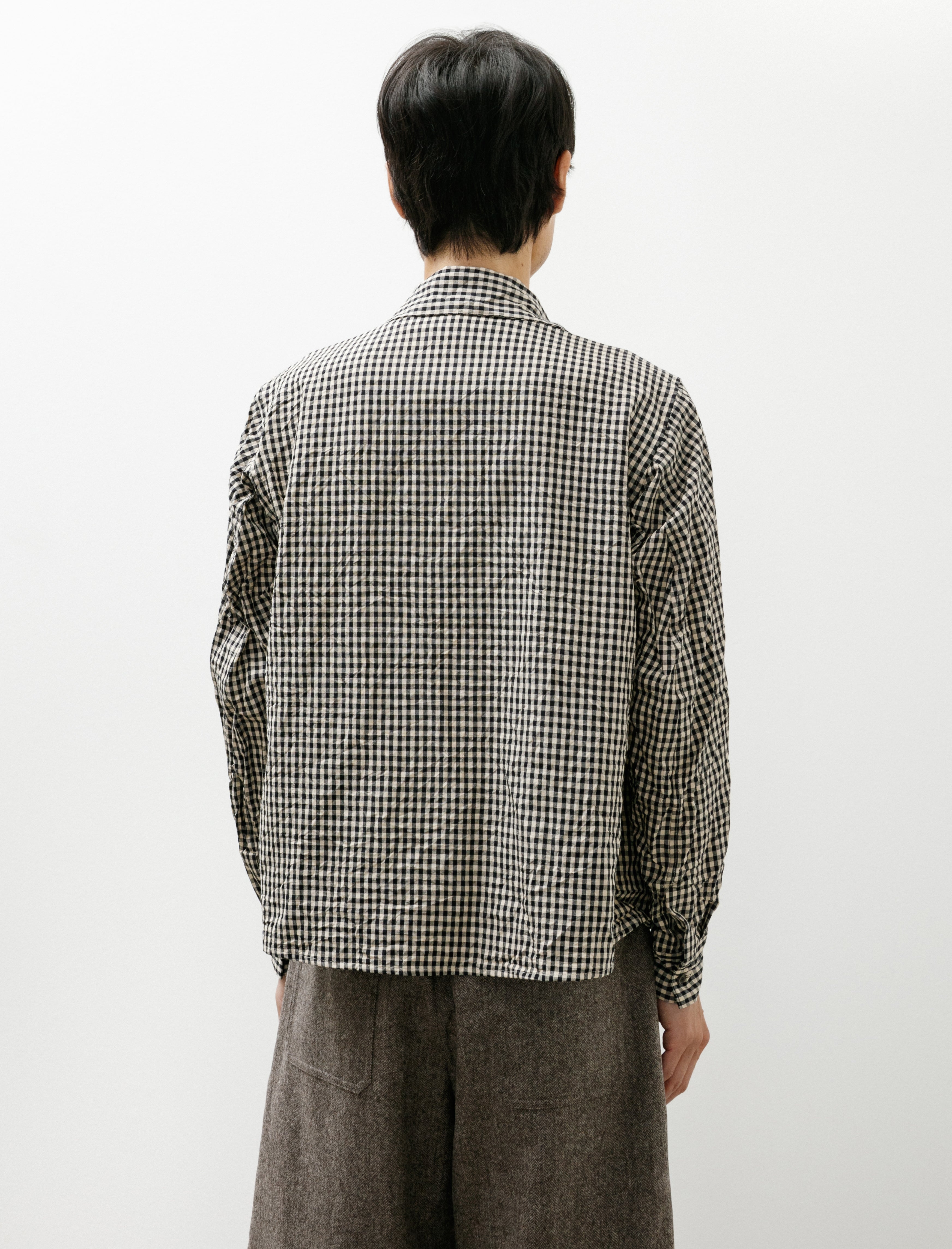 Unkruid Classic Shirt Wool Silk Check