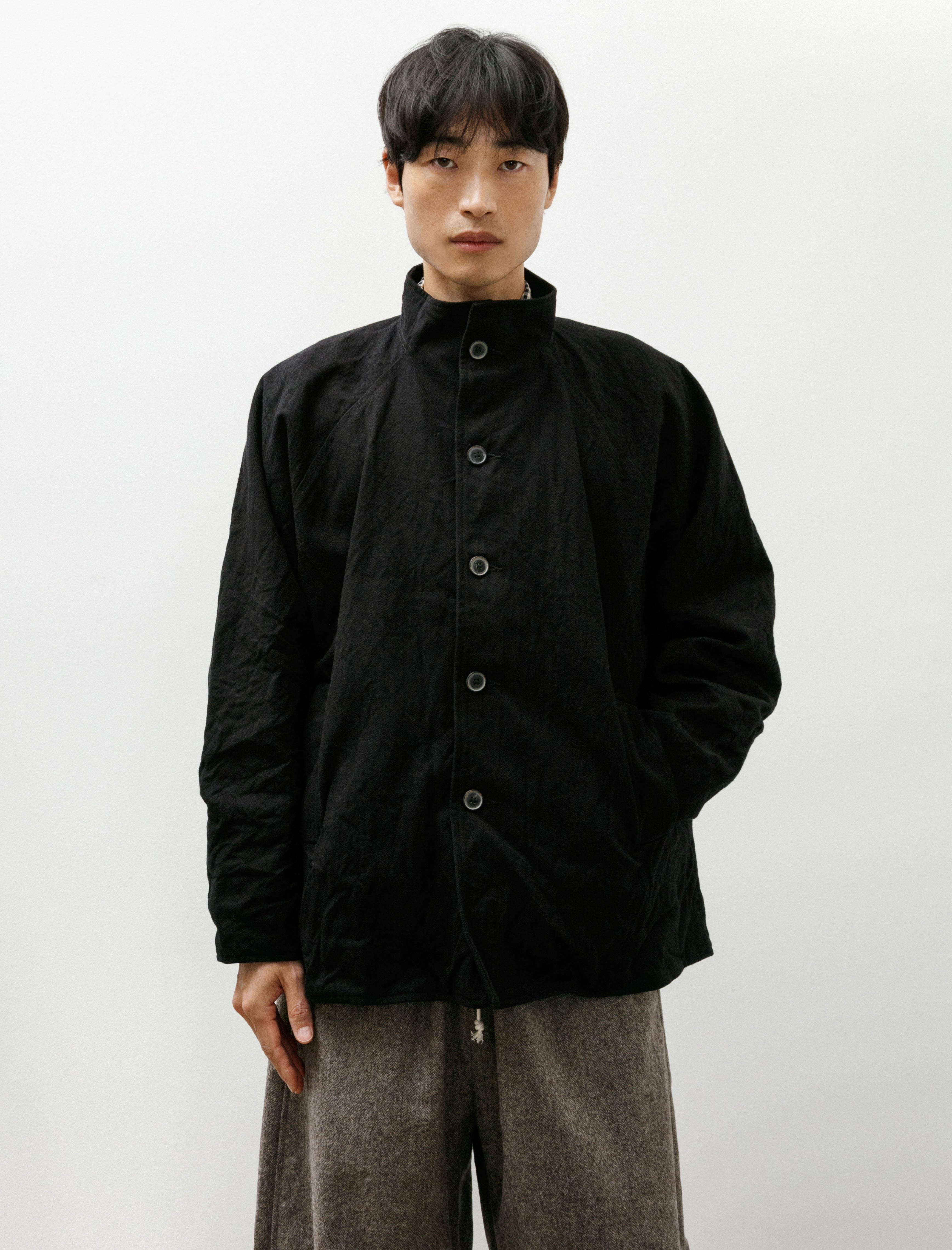 Unkruid Late Night Black Herringbone