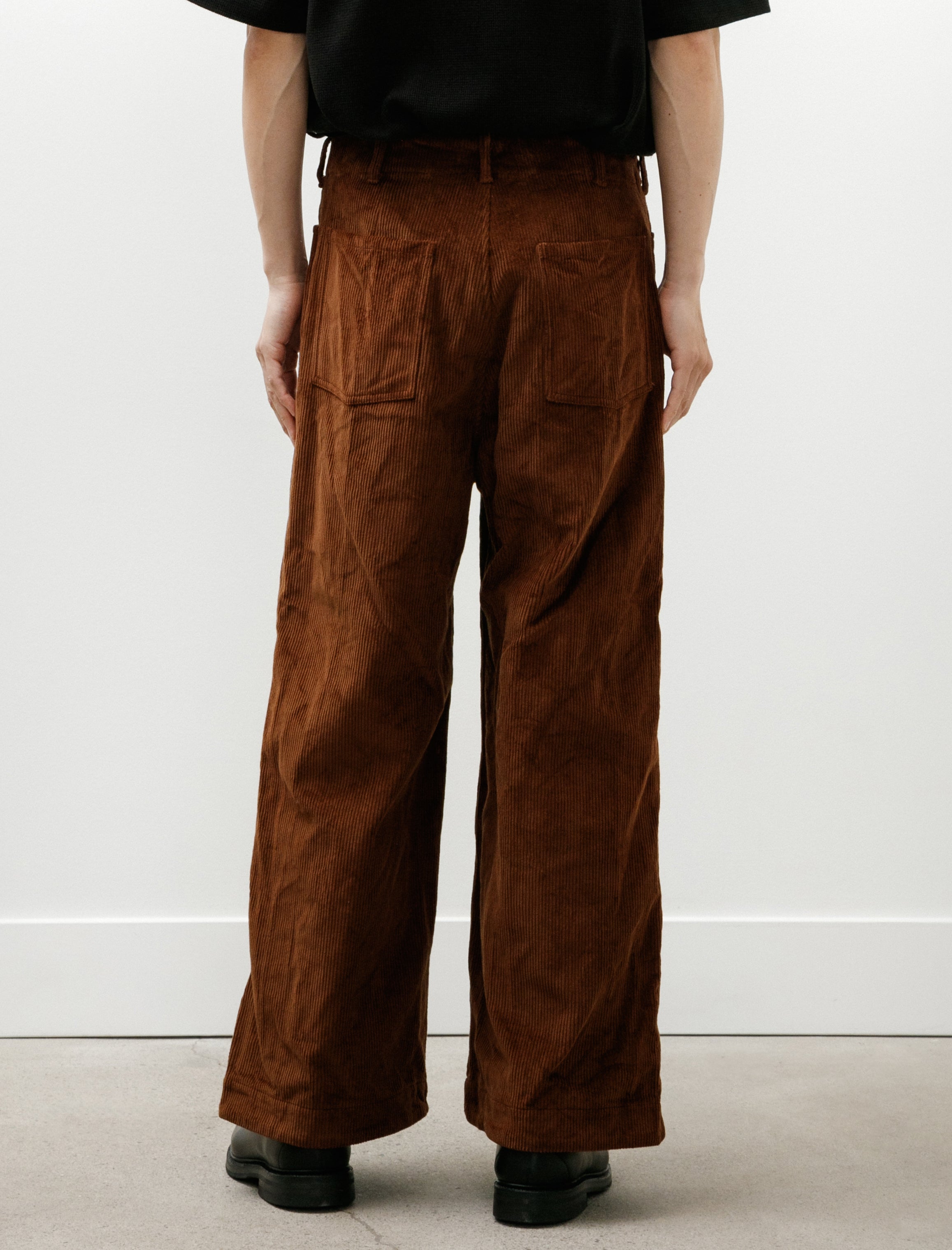 Unkruid Five Pockets Brown Heavy Corduroy