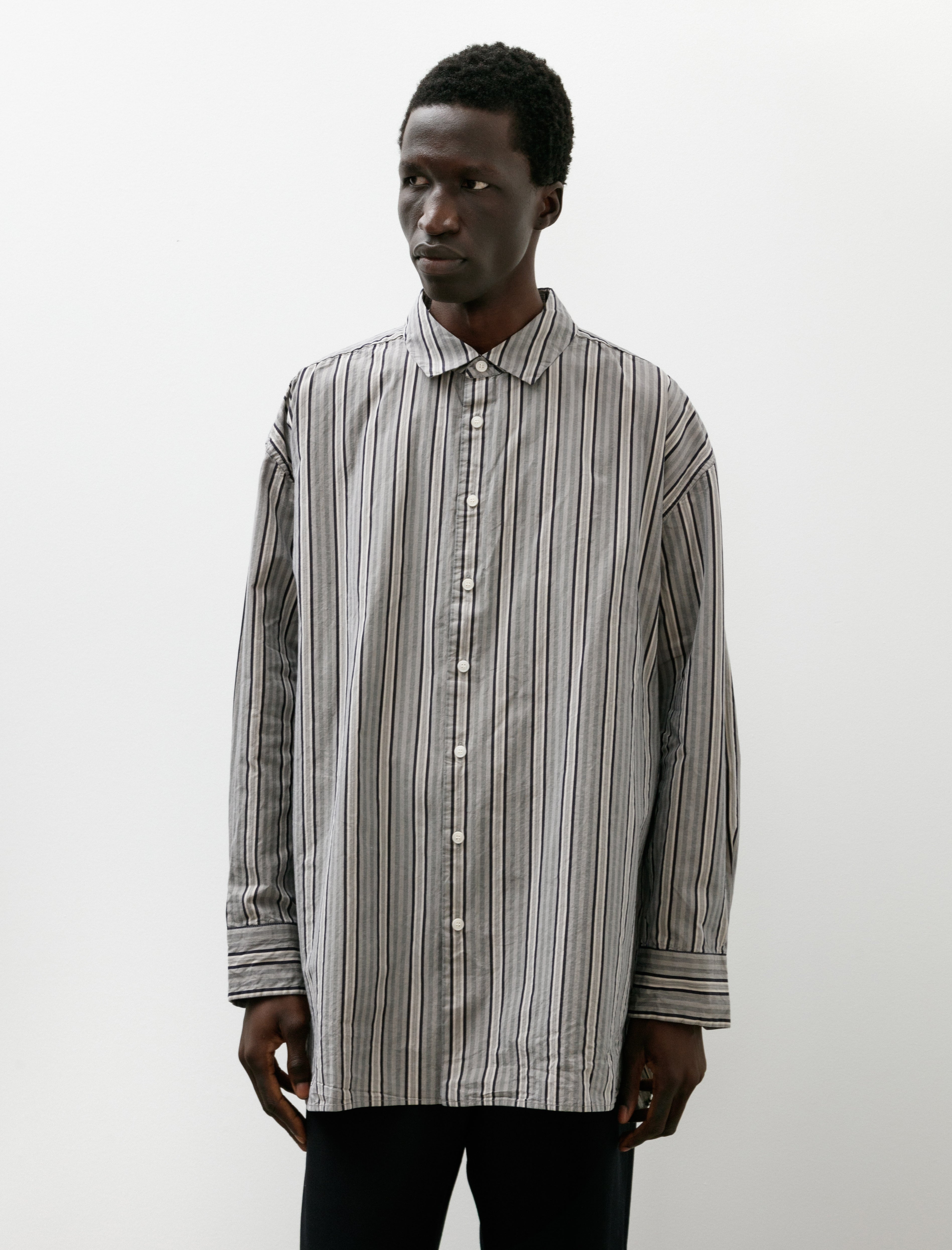 Casey Casey Hamnet Shirt Paper Cotton Stripe