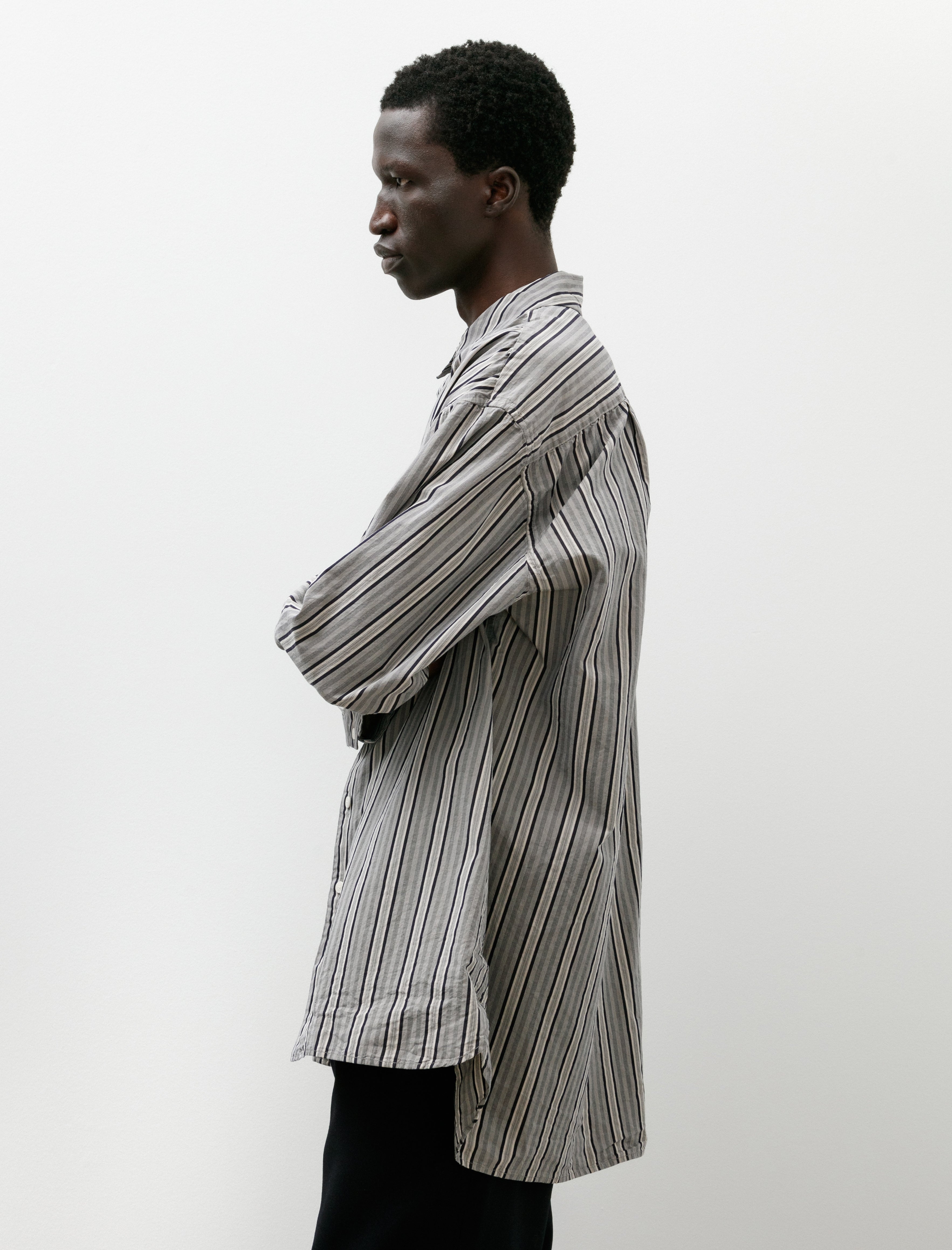 Casey Casey Hamnet Shirt Paper Cotton Stripe