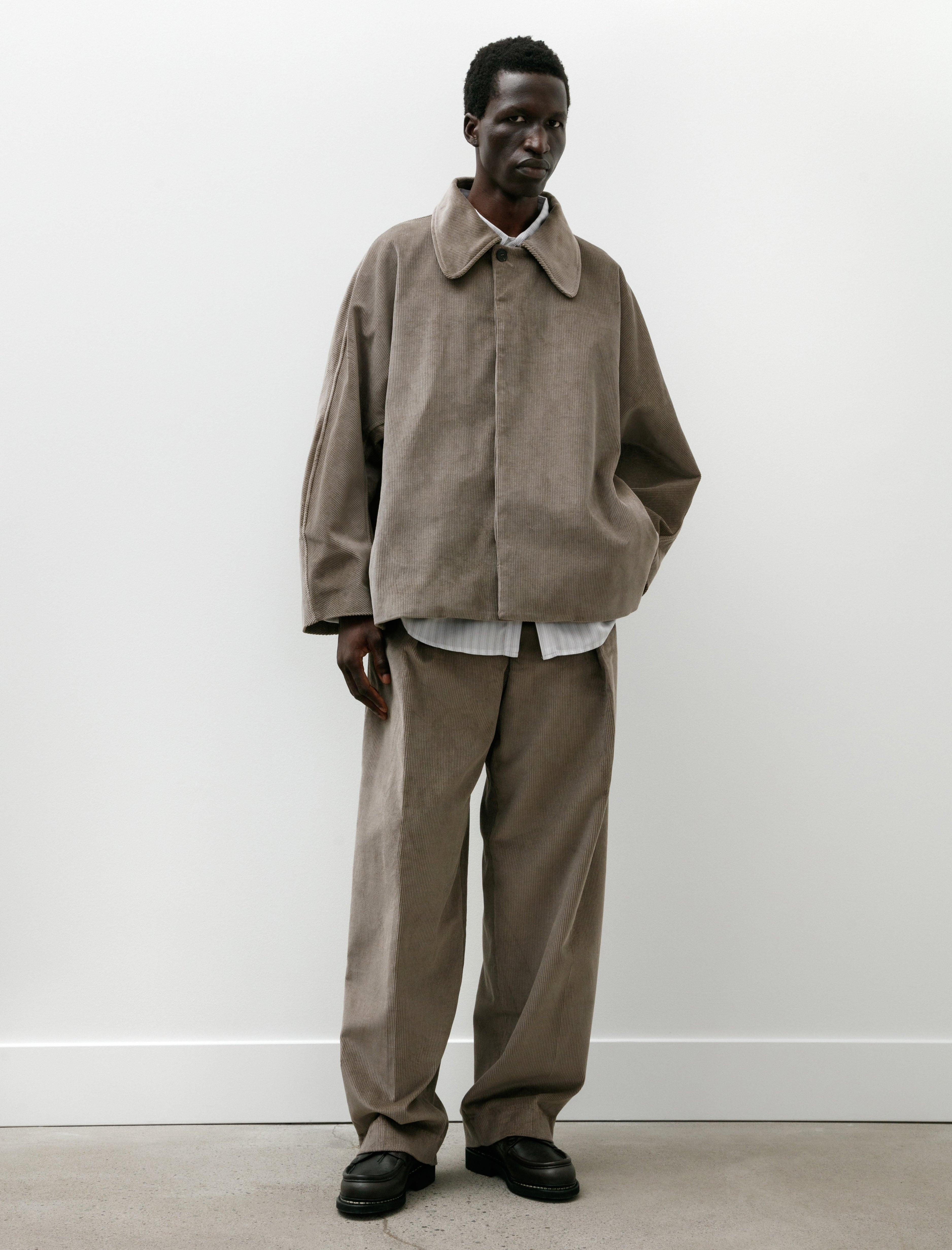 Lea Boberg LB-4-AP Trousers Cord Taupe