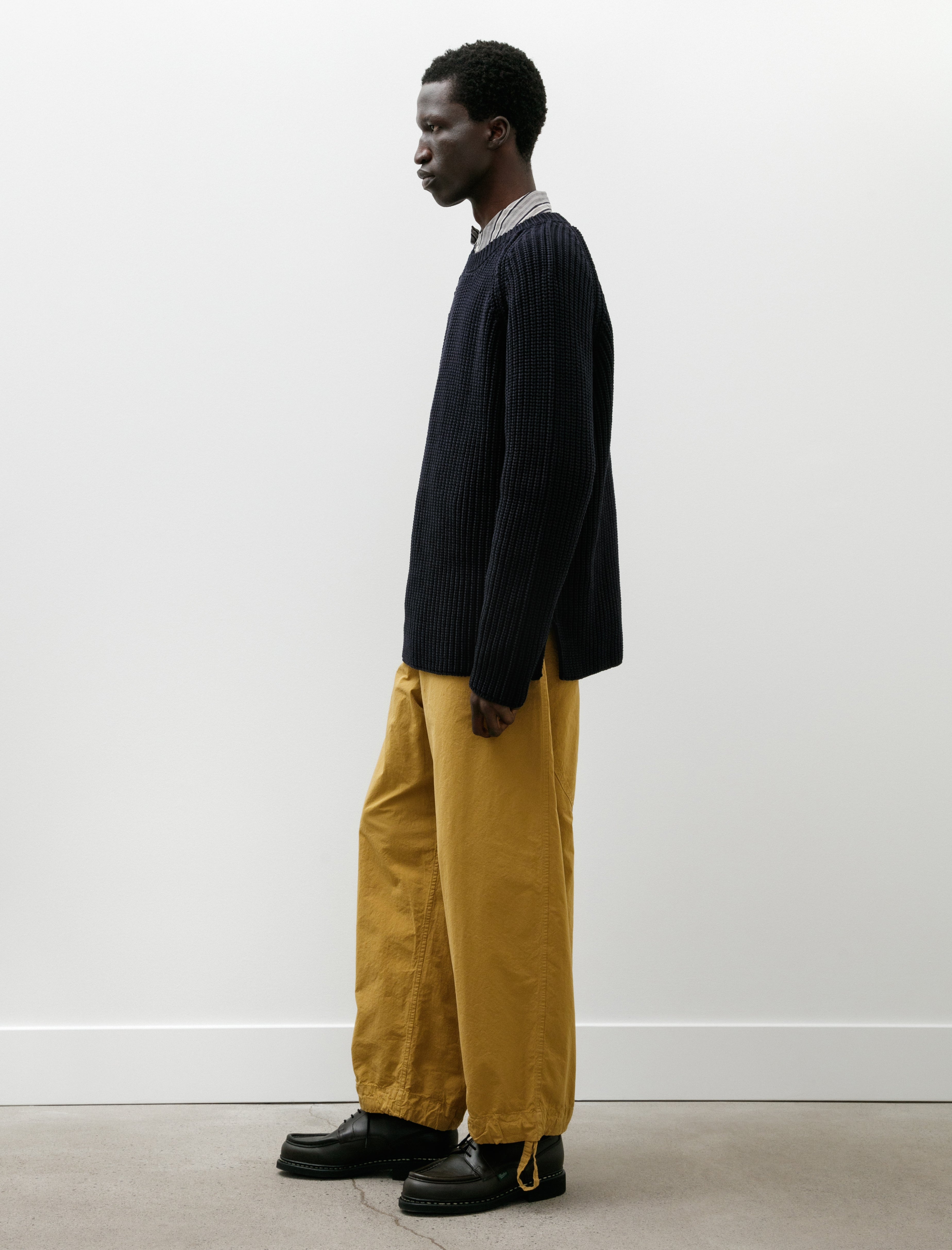 Casey Casey Abel Pant Paper Cotton Mustard