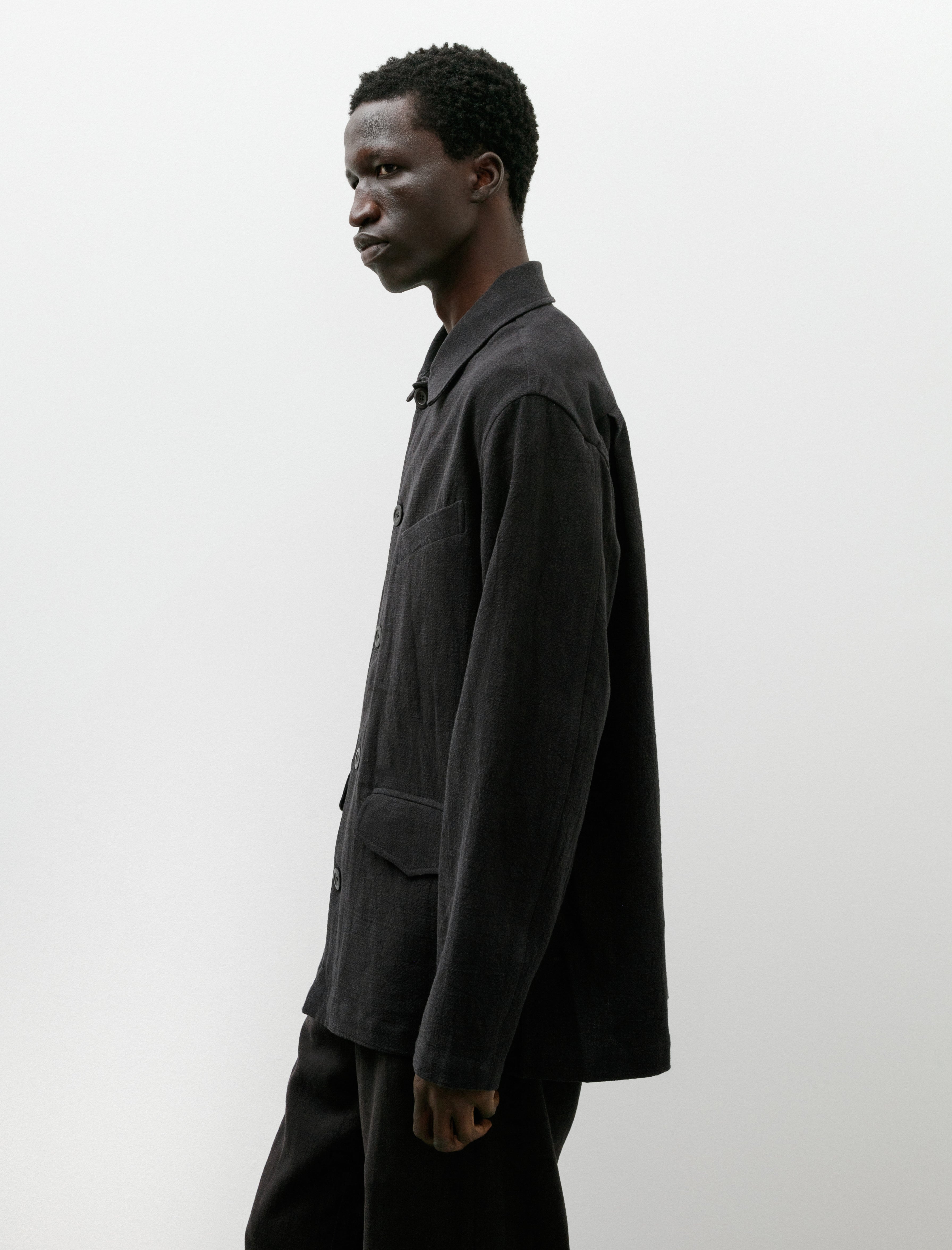 Conkers Field Shirt Charcoal