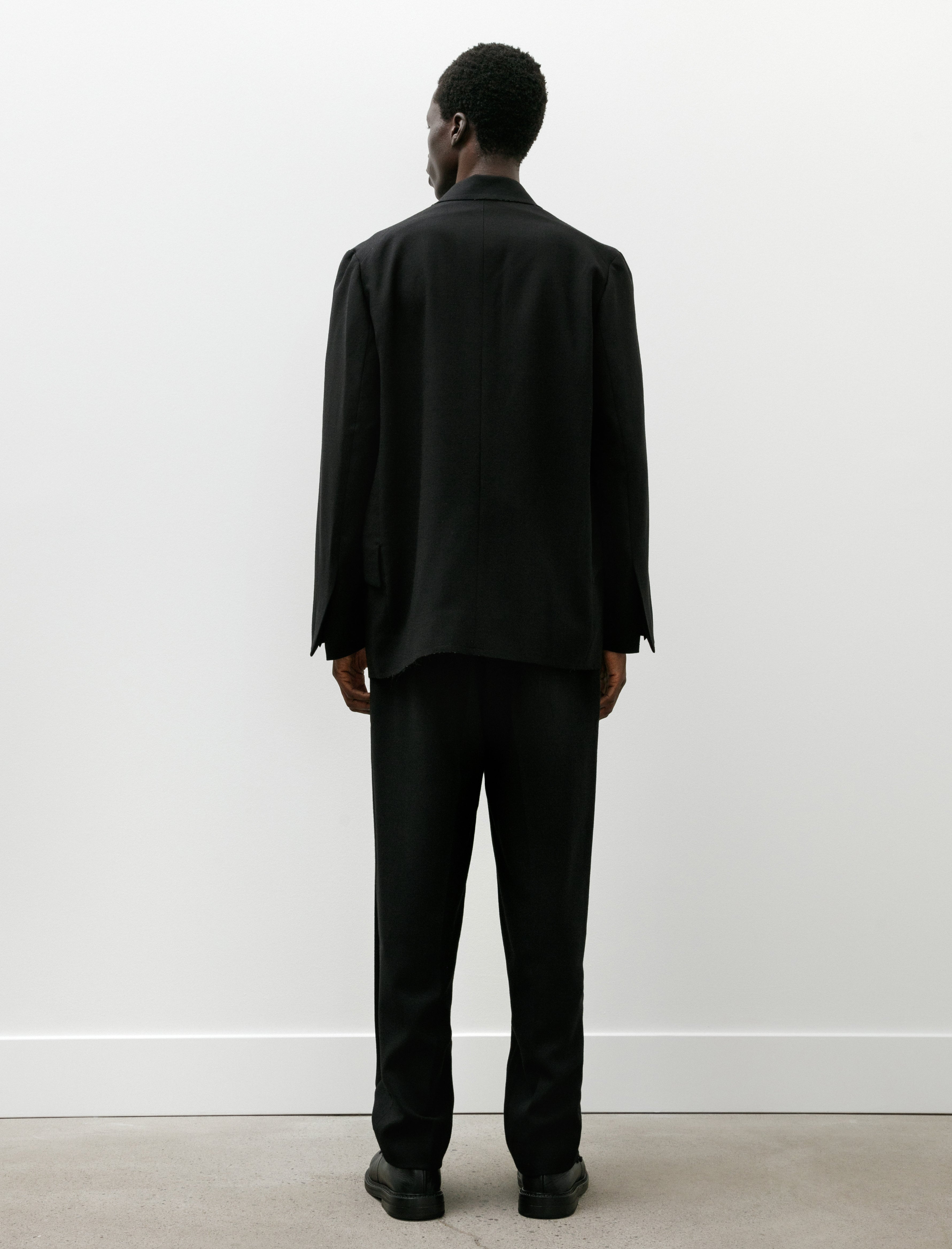 Lea Boberg LB-3-DP Trousers Wool Crepe Black