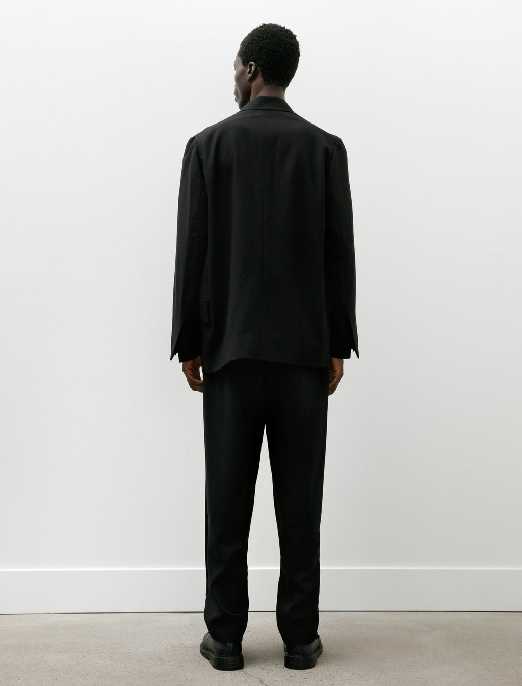 パンツ lea boberg D.P. TROUSERS 3 Lea Boberg LB-3-DP Trousers Wool Crepe Black – Neighbour