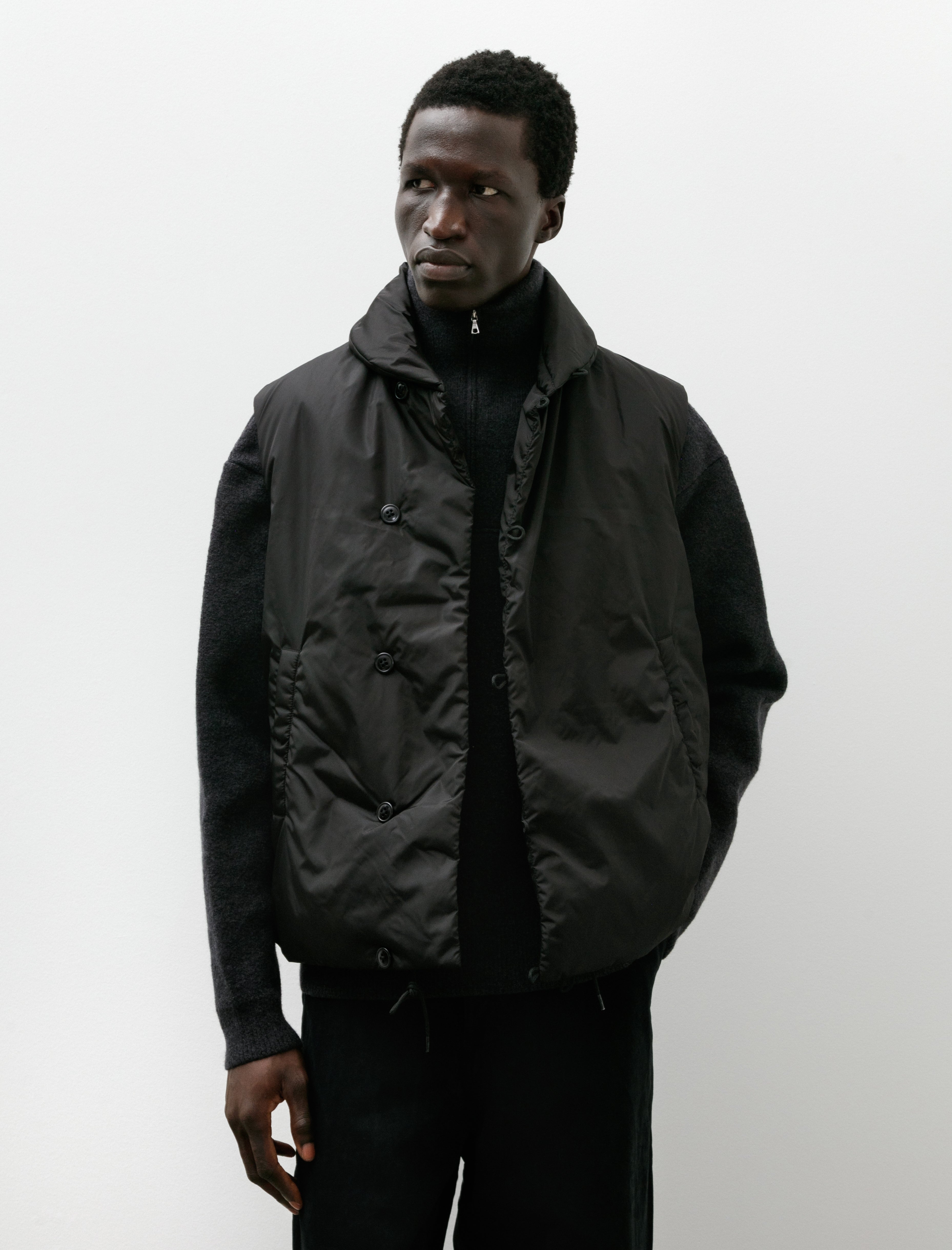 Arpenteur Loft Primaloft Filled Technical Vest Black