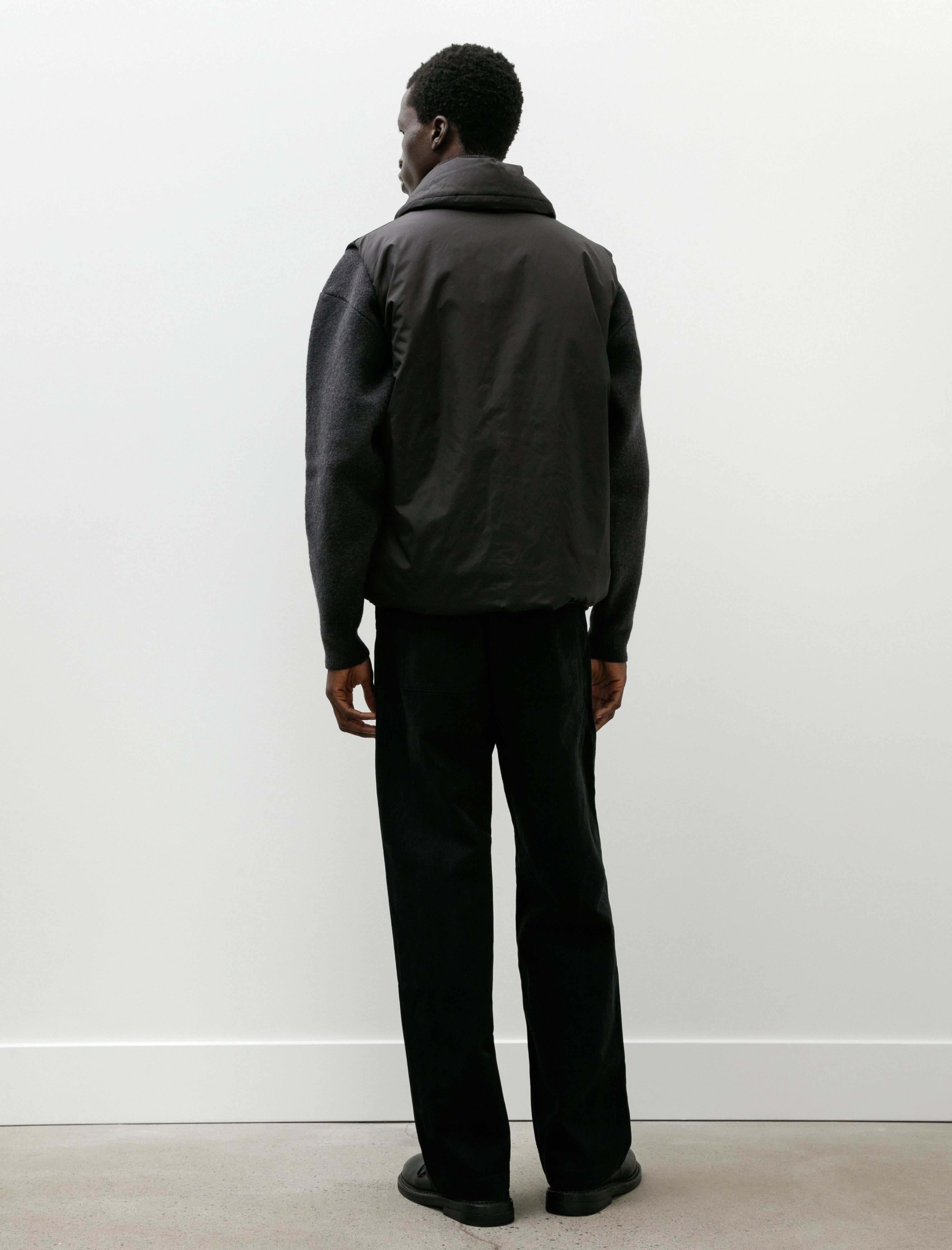 Arpenteur Lux Pants Garment Dyed Moleskin Black