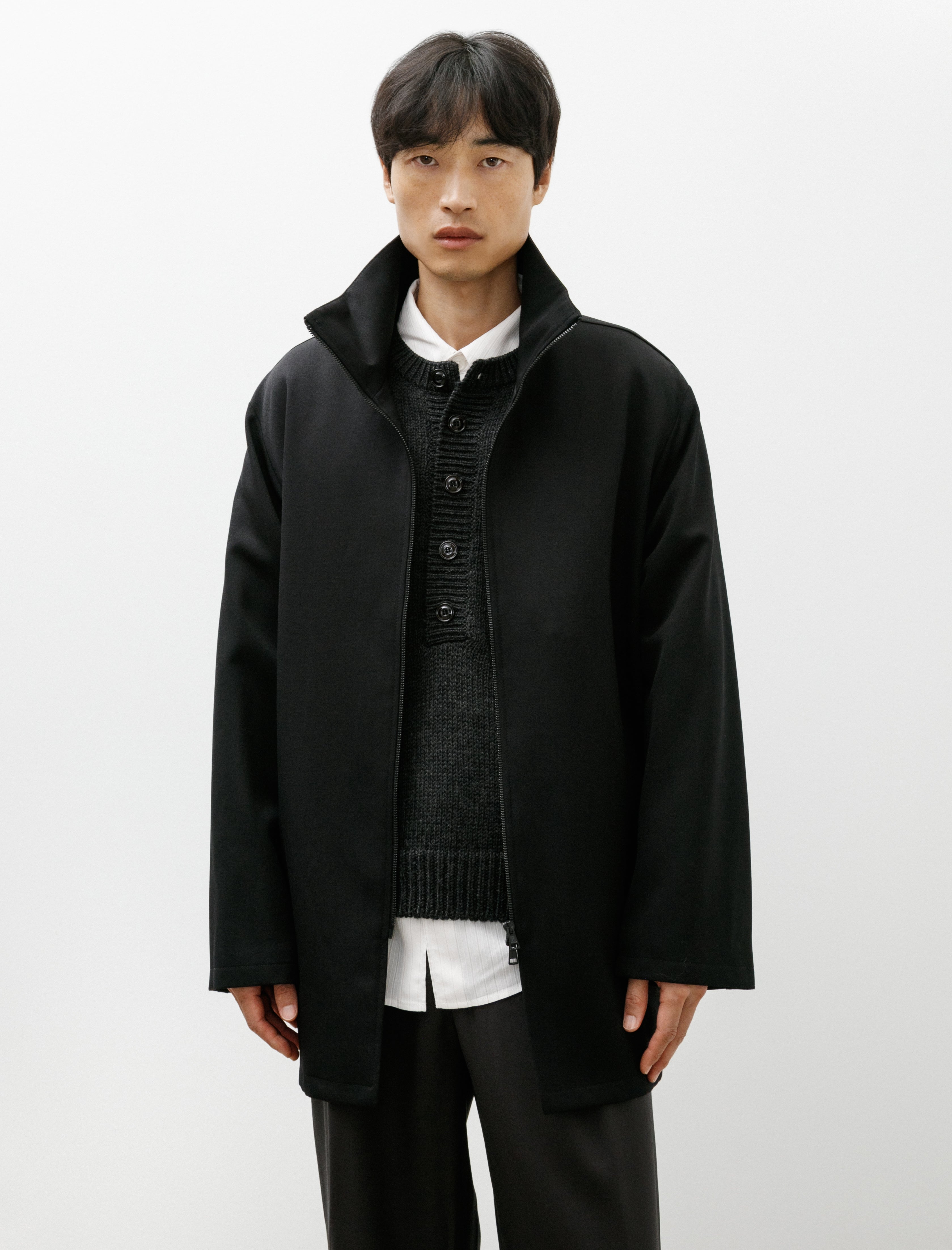 Our Legacy Tiller Jacket Coarse Black Gabardine