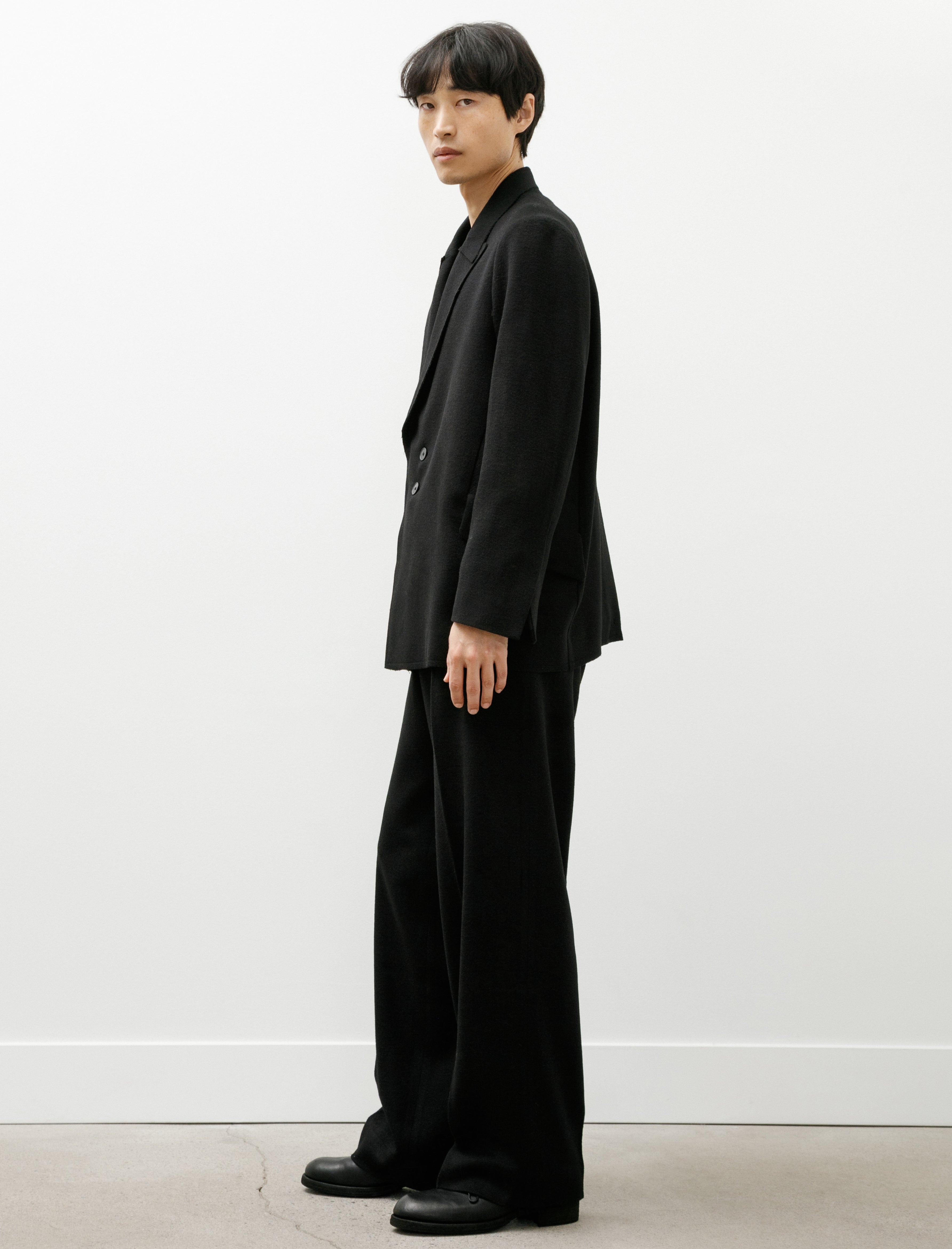 Lea Boberg LB-1J-RPL Blazer Wool Cashmere Silk Black